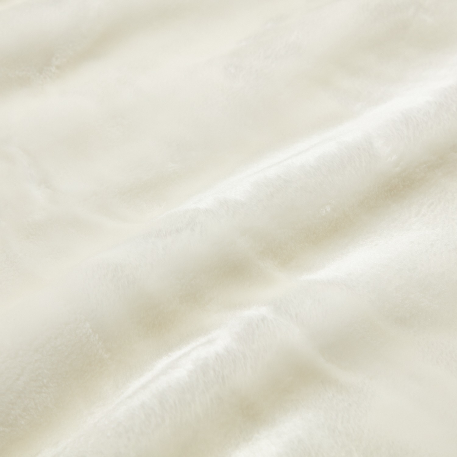 快眠博士 ダブル発熱で極上の暖かさ カルドニード・ノッテ３ リッチファー風掛け毛布 “ピュアホワイト” ＜ダブル＞