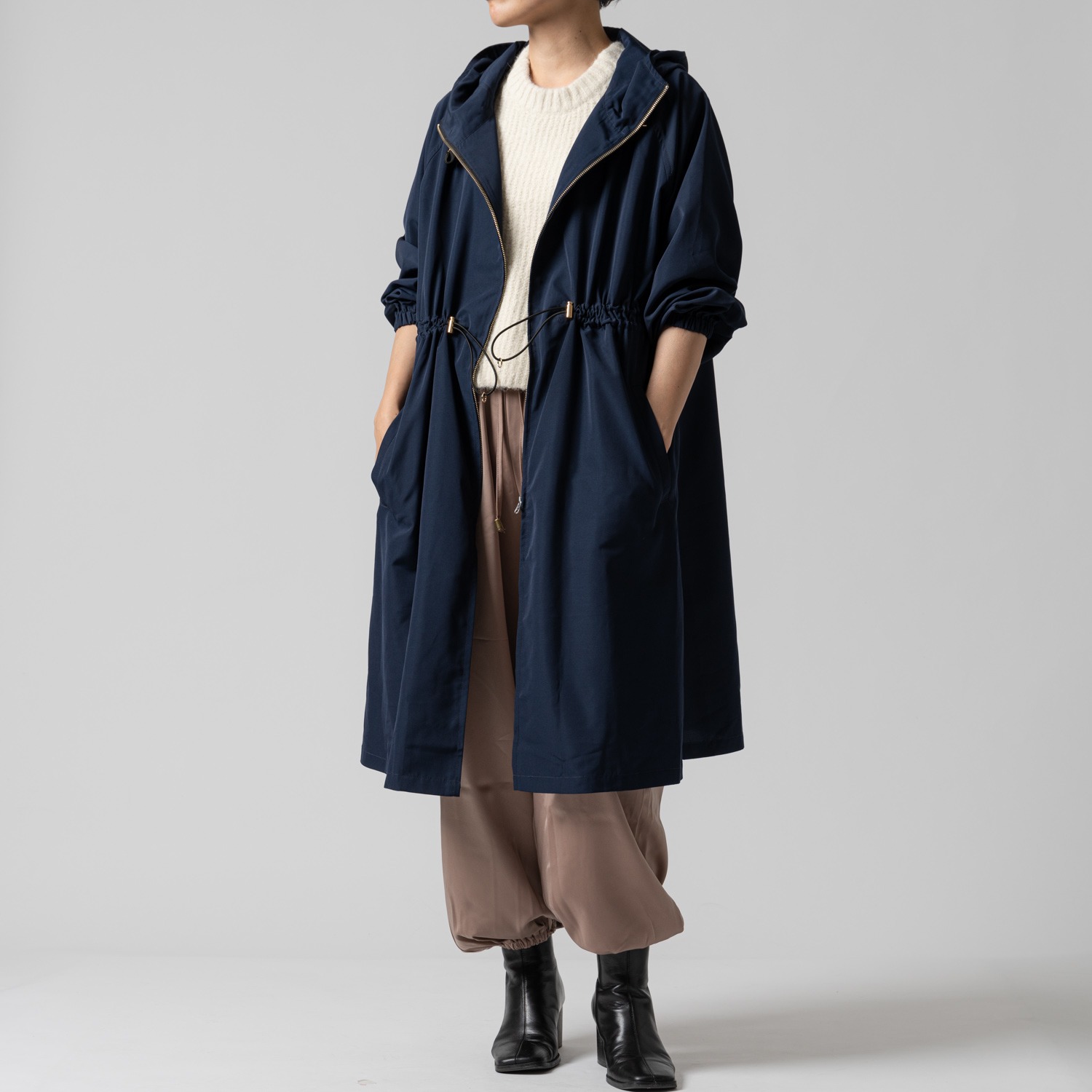 トーチ はっ水 フーデッドコート