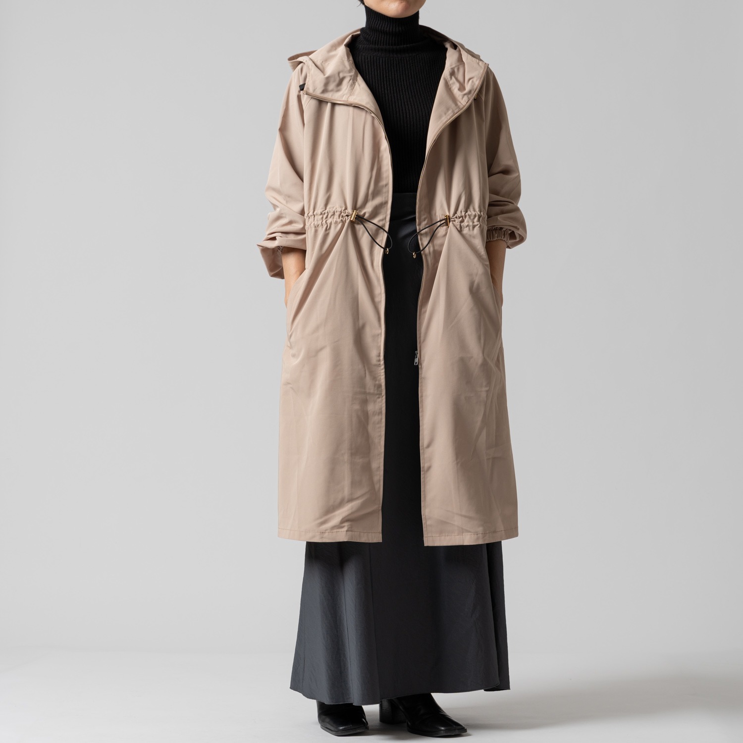 トーチ はっ水 フーデッドコート