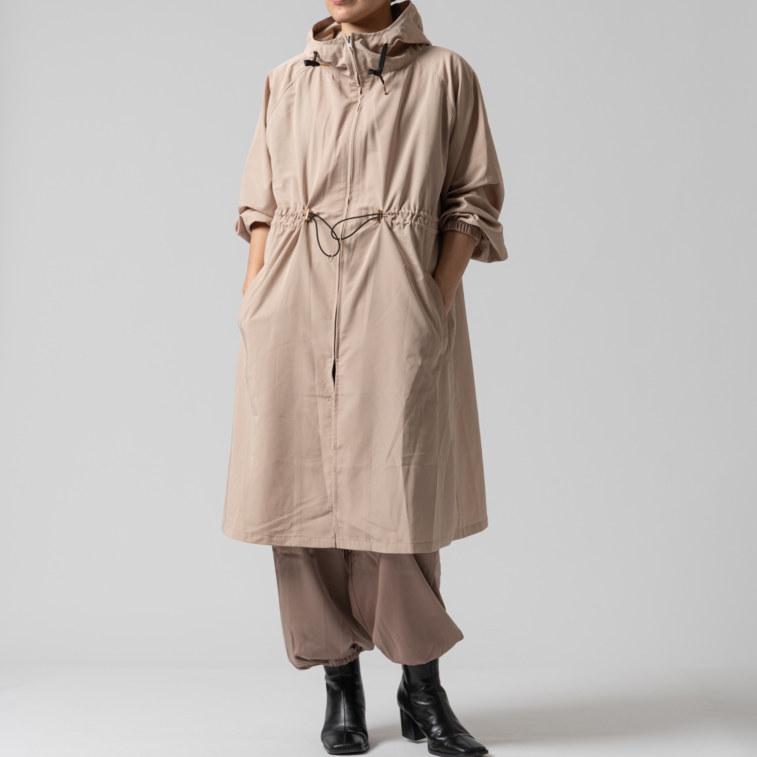 トーチ はっ水 フーデッドコート