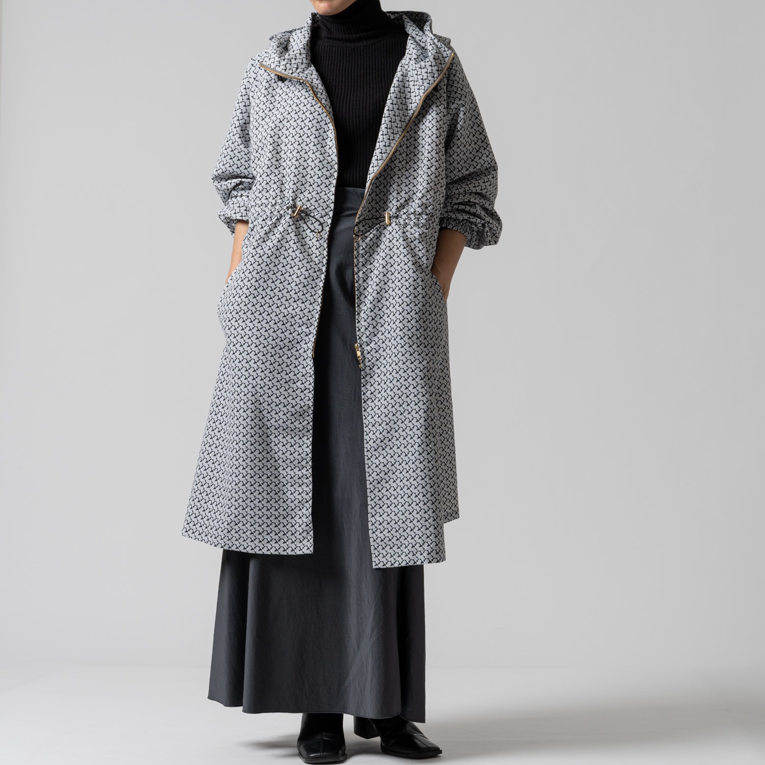 トーチ はっ水 フーデッドコート