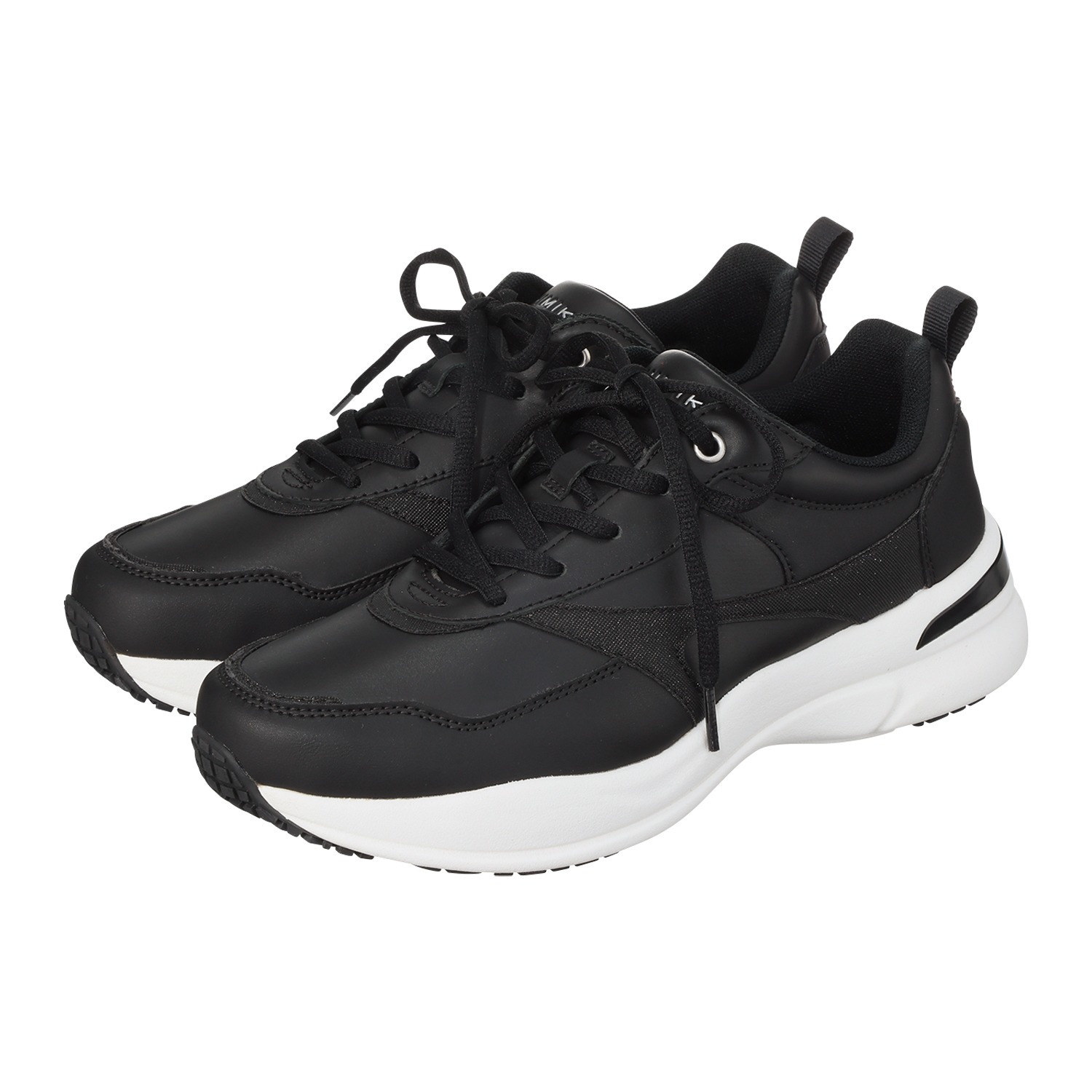 卑弥呼 はっ水アクションレザー グリッター軽量スニーカー