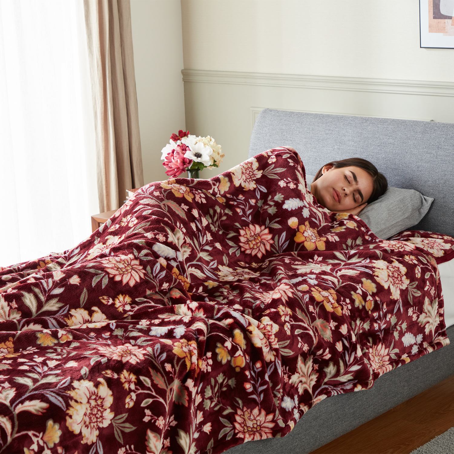 大津毛織 吸湿発熱 ホットテックスプレミアム やわらかなめらか掛け毛布 ＜ダブル＞