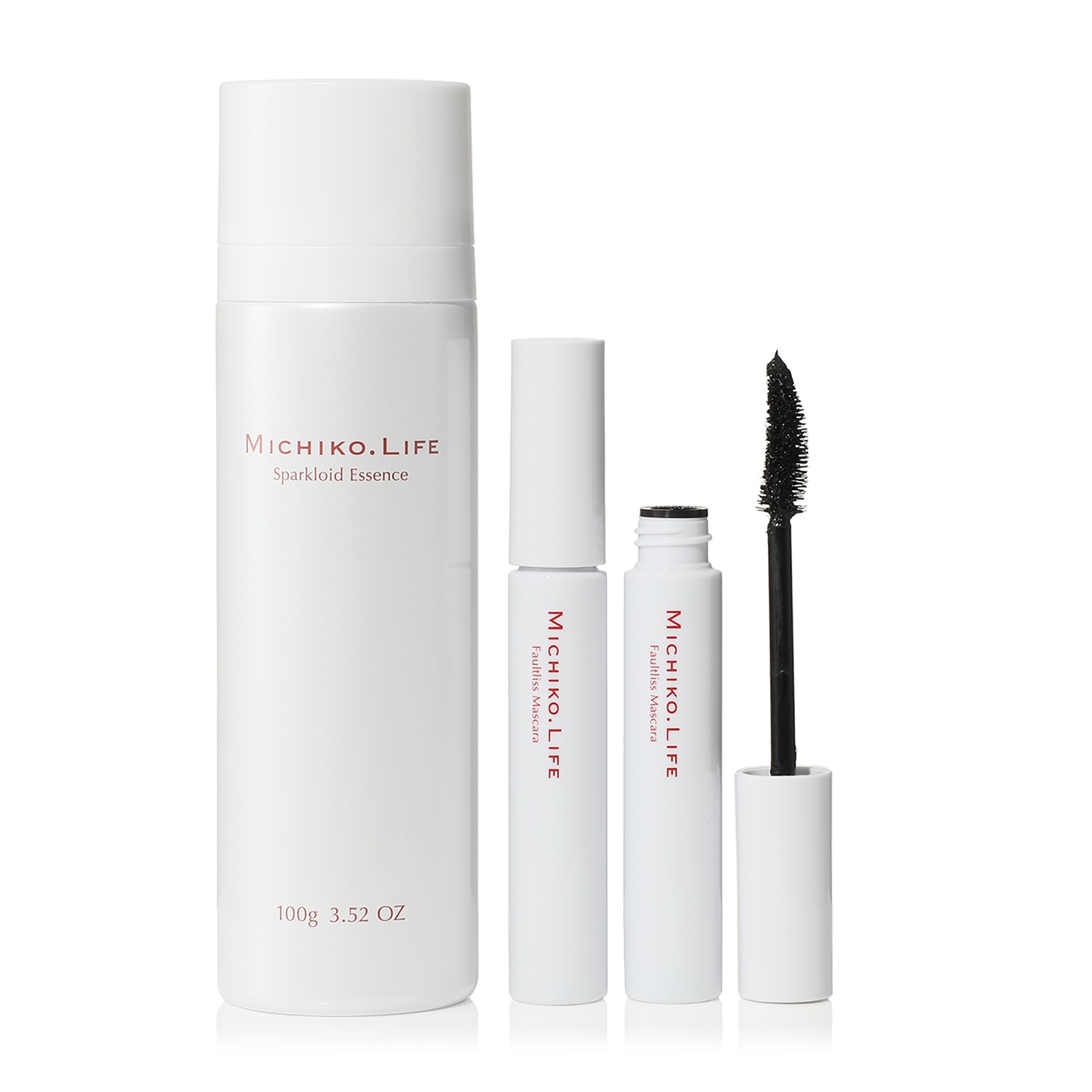 ミチコドットライフ 独自ブラシで カール＆ボリュームアップ まつ毛のハリコシケアも！ フォルトリスマスカラ２本 ＆ スパークロイドエッセンス 特別セット