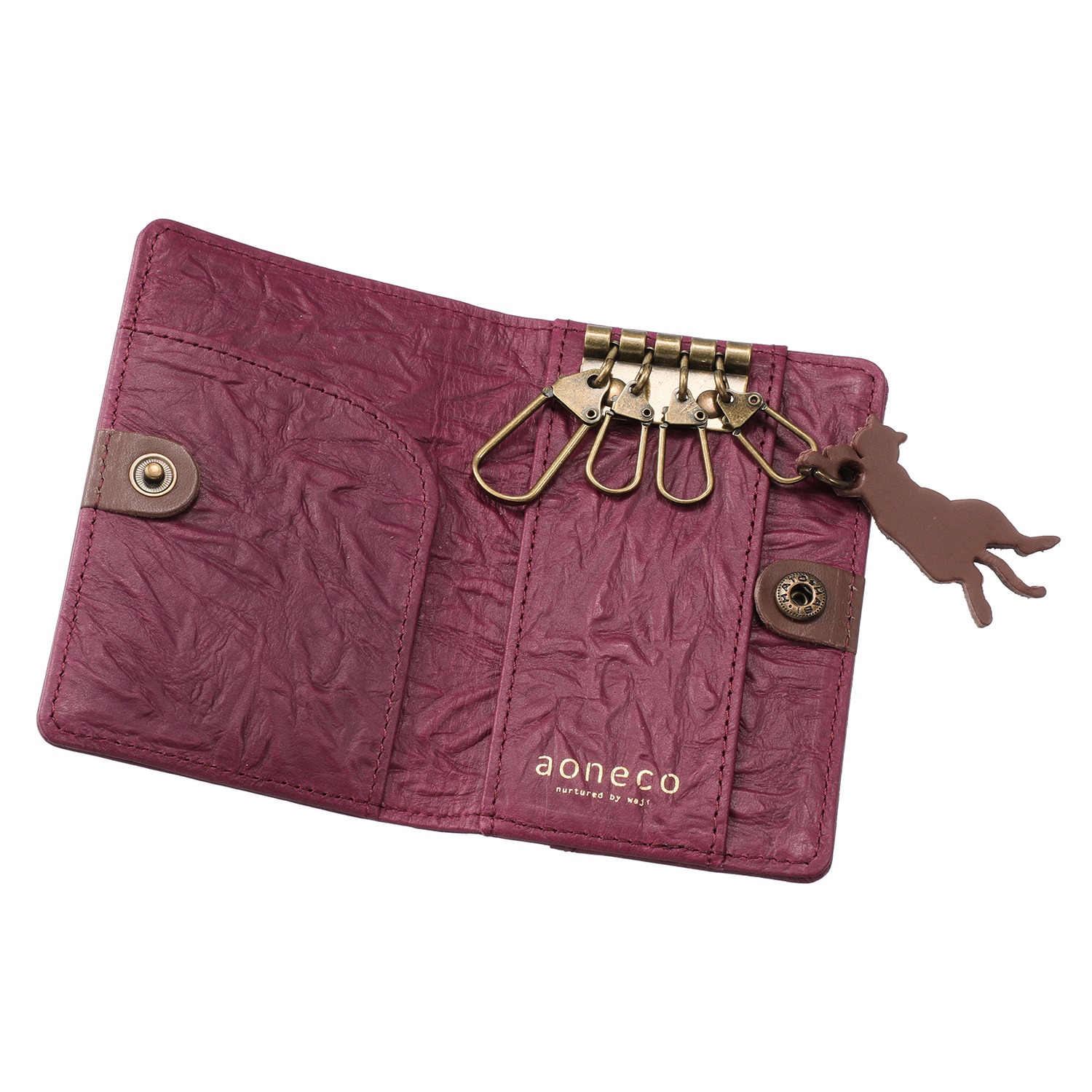 アオネコ アンブレラマーカー大小＆ キーケース ＜保護ネコ寄付チケット ７７０円分付＞