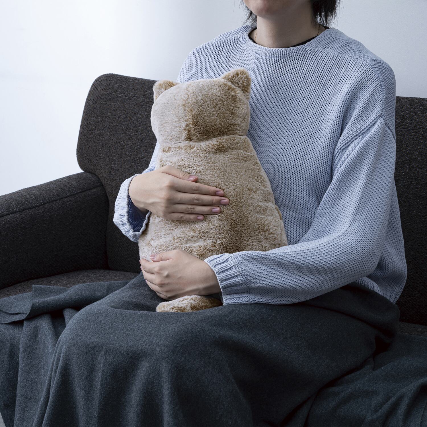 スリーアップ 猫を抱きしめているような やさしいぬくもり 蓄熱式　湯たんぽ ｎｕｋｕ２（ぬくぬく） （ｎｅｋｏＬｉｋｅ） ＥＷＴ−２３２８