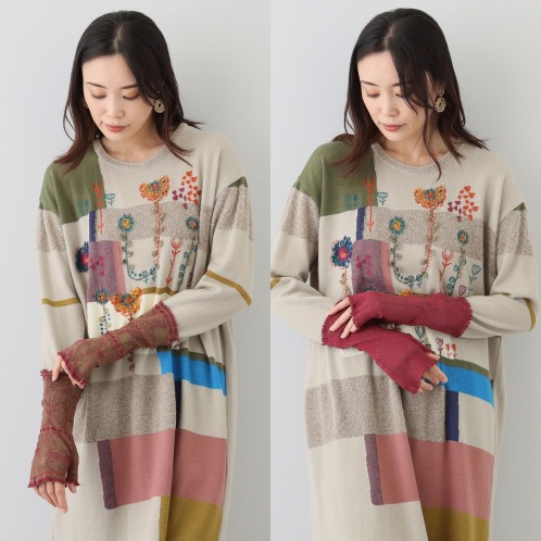 M.&KYOKO エムアンドキョウコ アームカバー エムアンドキョウコ