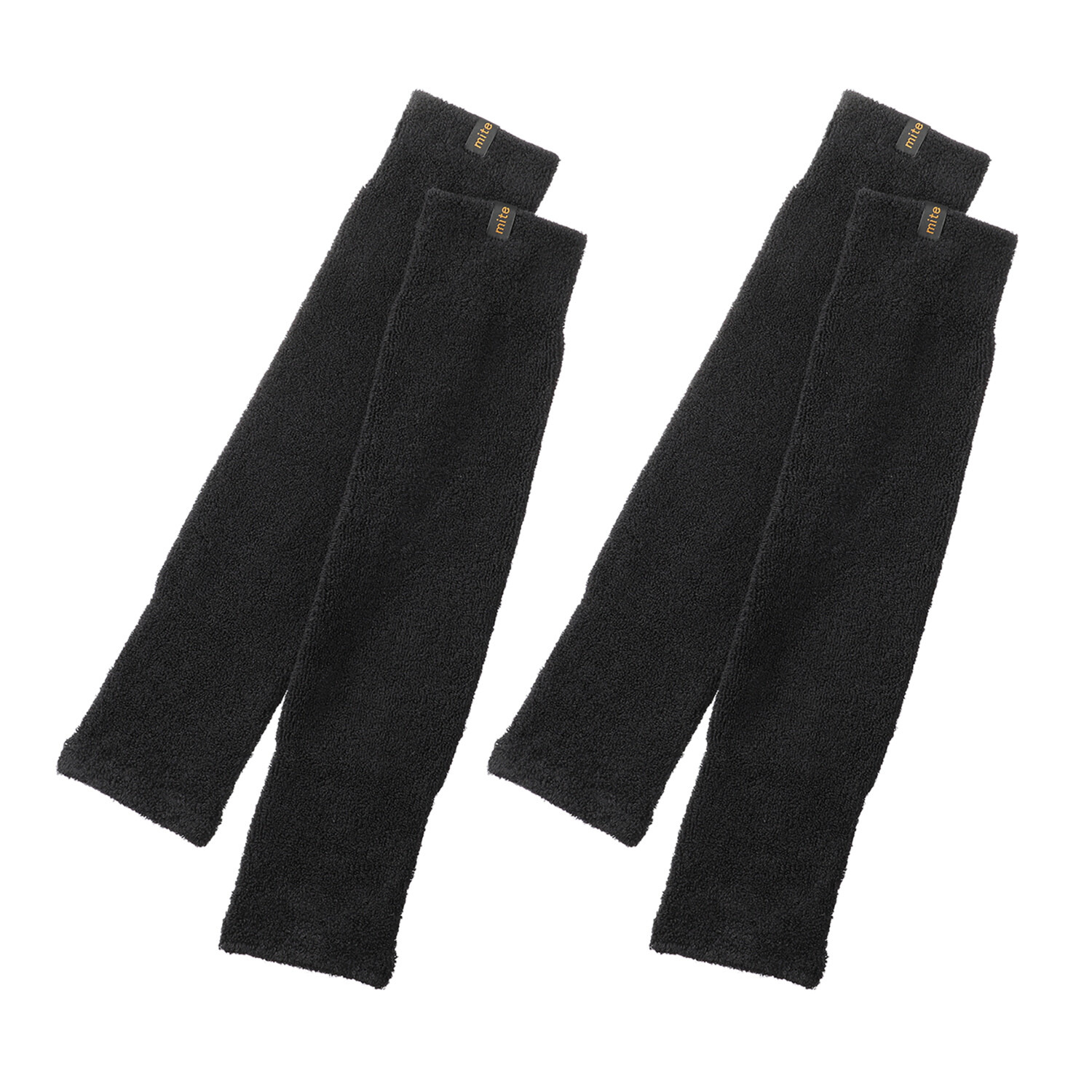 ミーテ ふっくら・しっとり 楽々フィット♪ ふくらはぎを温める 素足ガードプレミアム 同色２足組