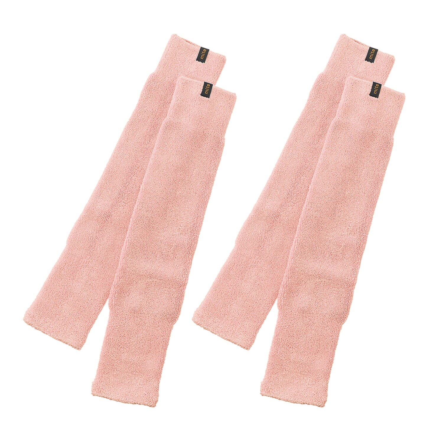 ミーテ ふっくら・しっとり 楽々フィット♪ ふくらはぎを温める 素足ガードプレミアム 同色２足組