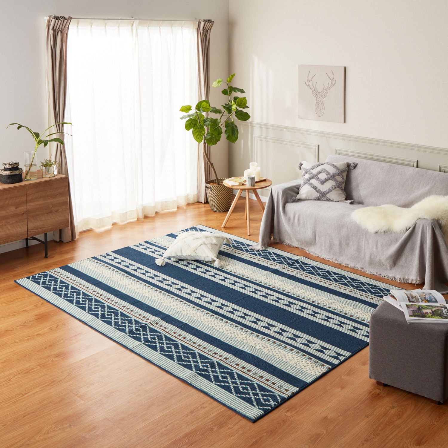 ココロケア 泉大津製 抗ウイルス加工カーペット ＜１９０×２４０ｃｍ＞