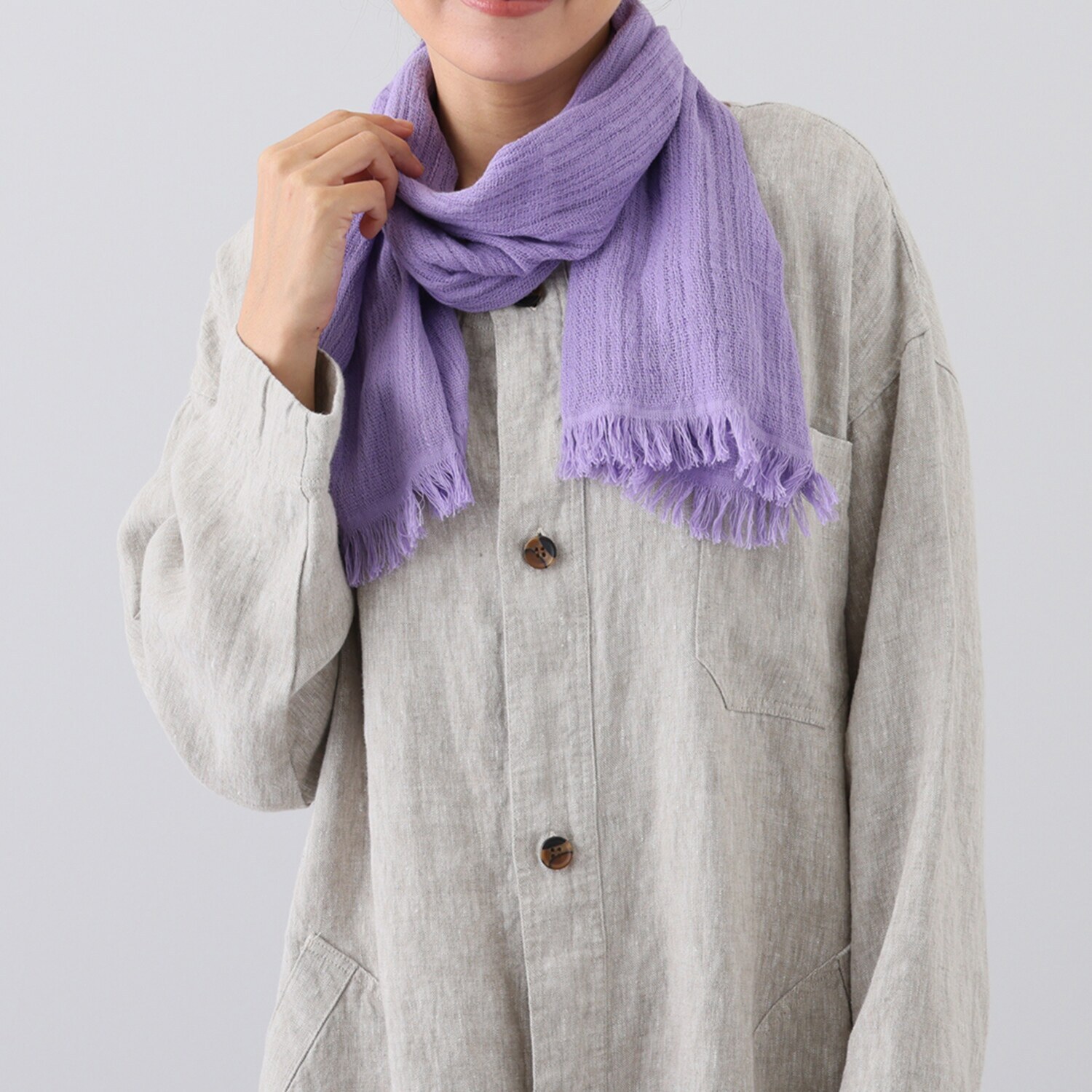 エアーかおる 綿楊柳ストール