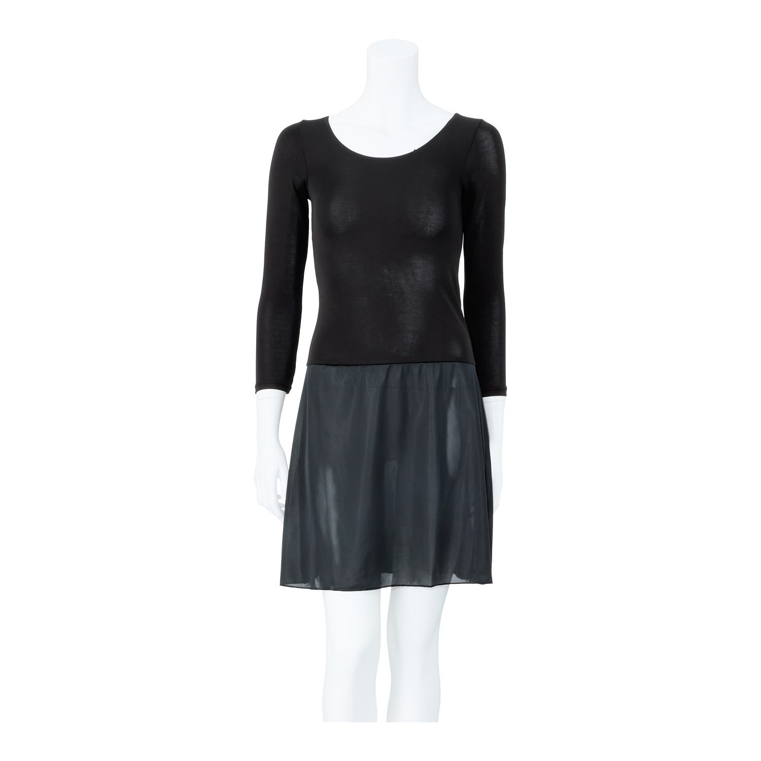 着こなしキレイ ２ウェイ ワンピースペチコート