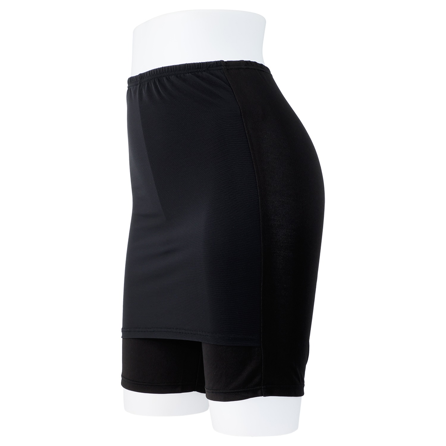 着こなしキレイ Ｙラインカバー ３分丈ボトム２枚セット