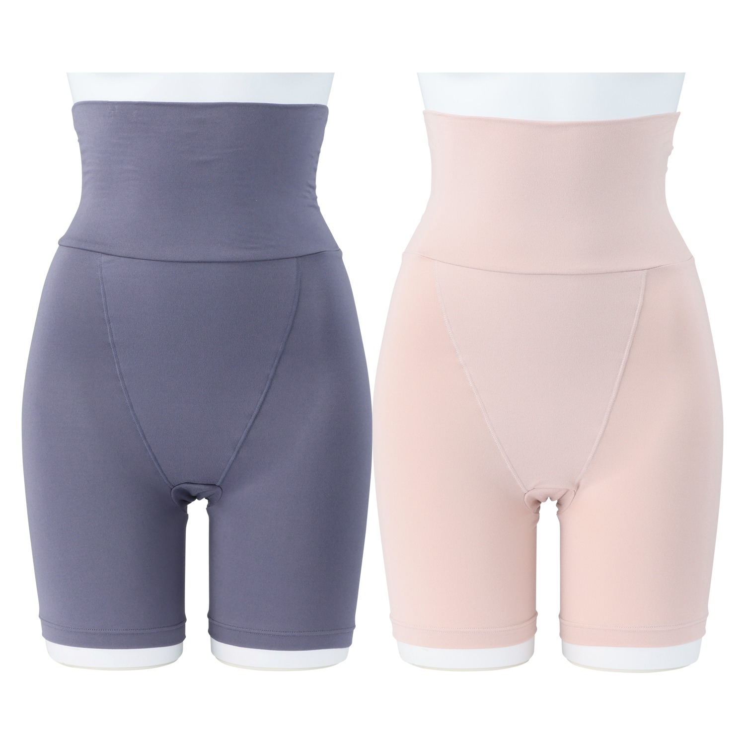 温活キュート 腹巻付 あったか三分丈ボトム ２枚セット