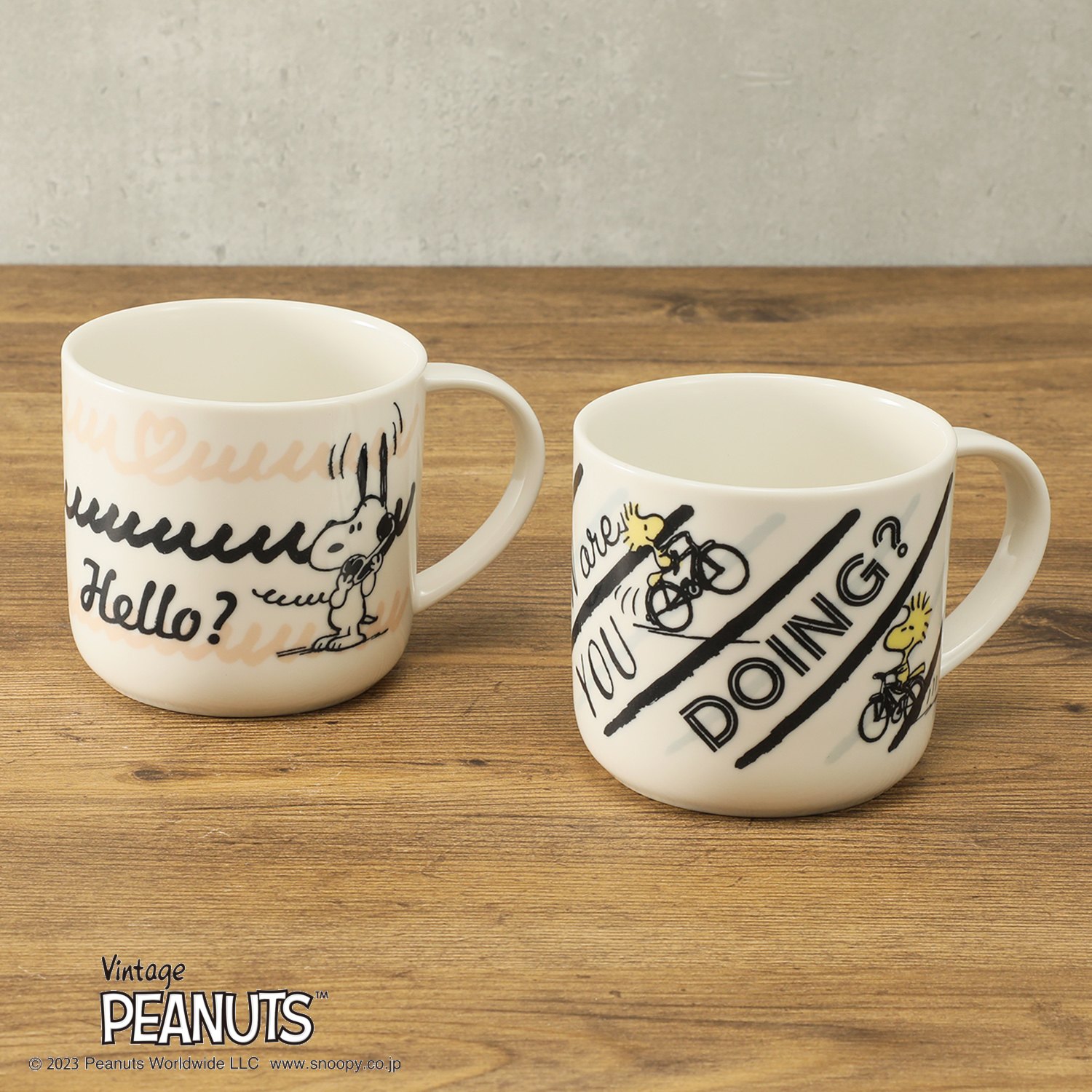 スヌーピー ペアマグセット