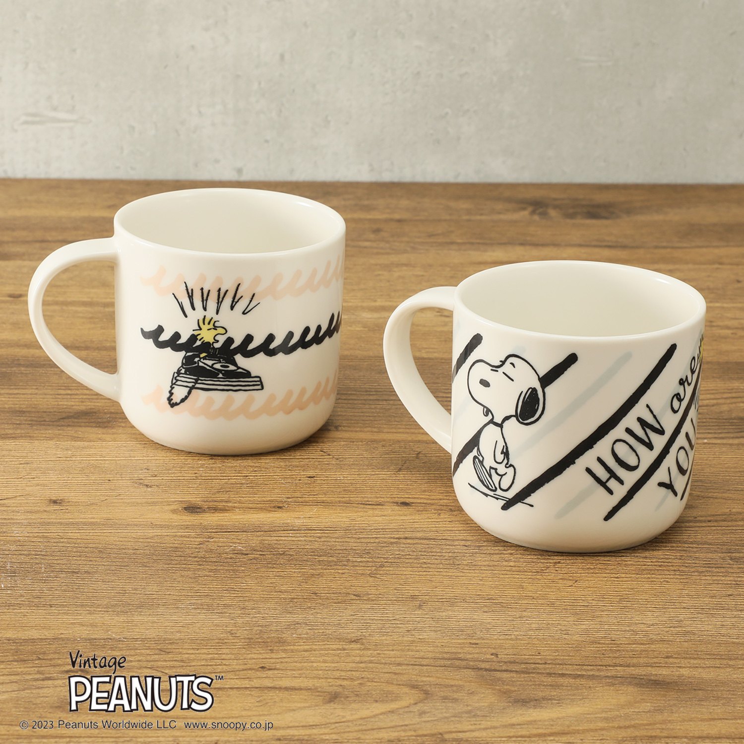 スヌーピー ペアマグセット