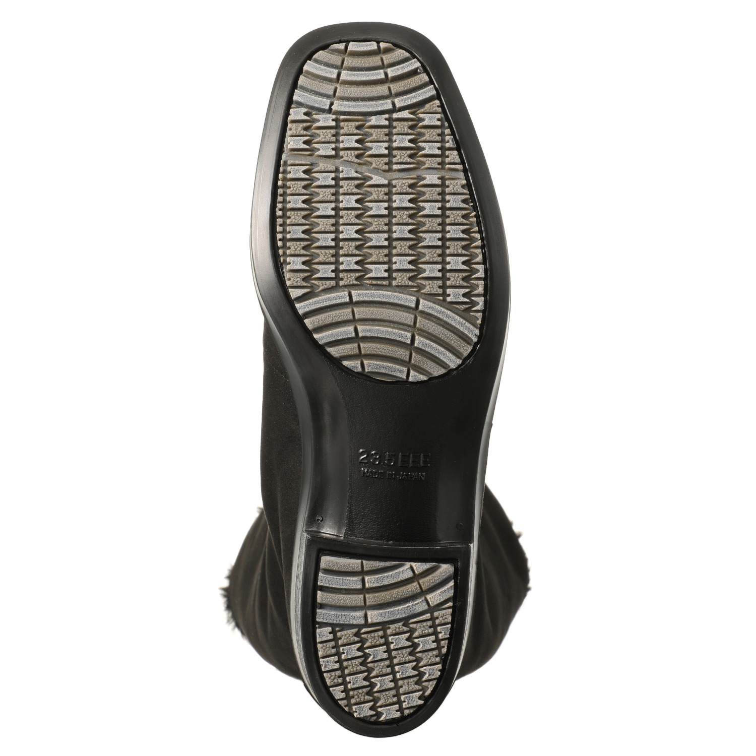 トップドライ 天気予報を気にせず履ける スエード調 ボア付ロング丈ブーツ