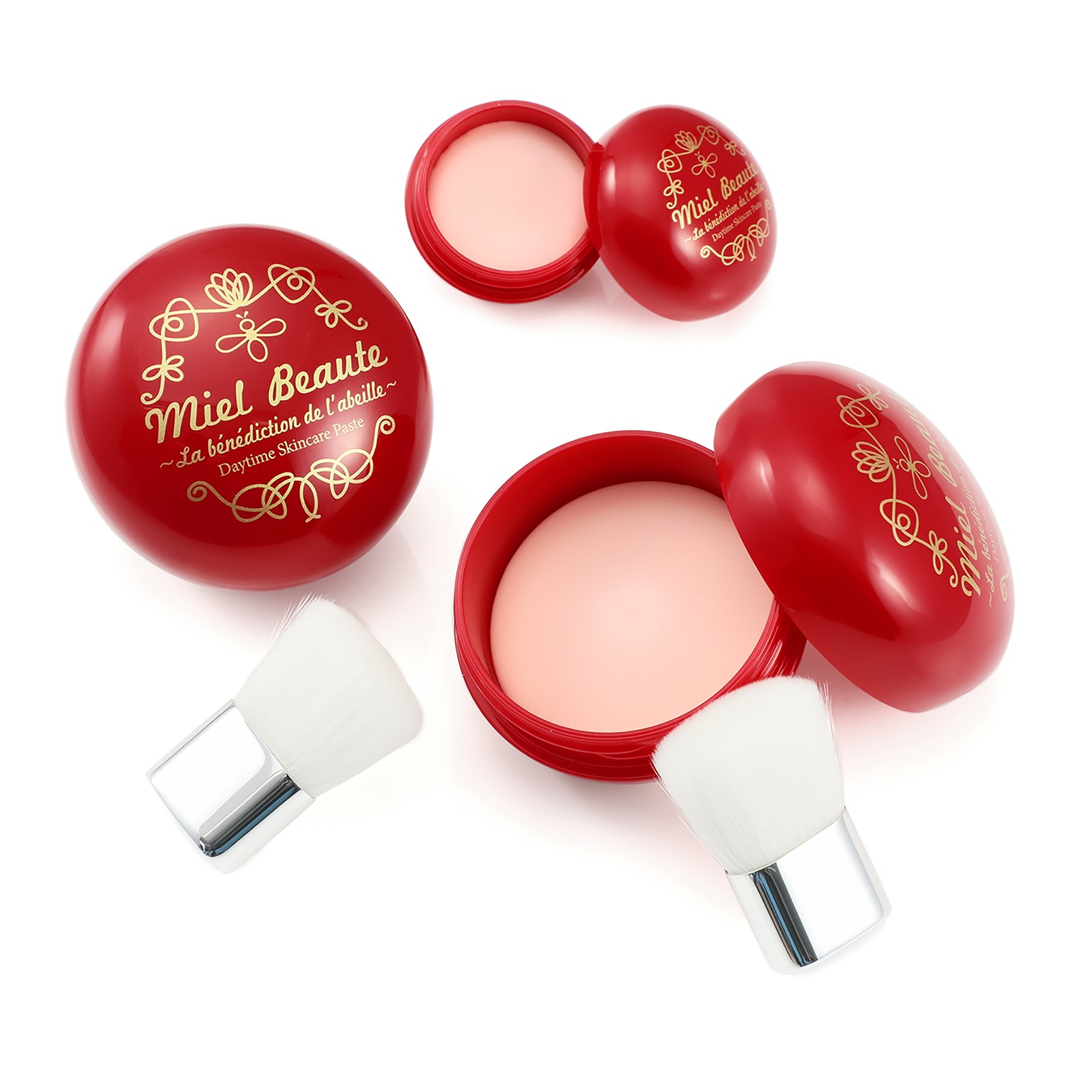 ミエルボーテ つやめく透明感を演出する ももいろヴェール デイタイム スキンケアペースト ＜ピンク＞ ２個増量セット