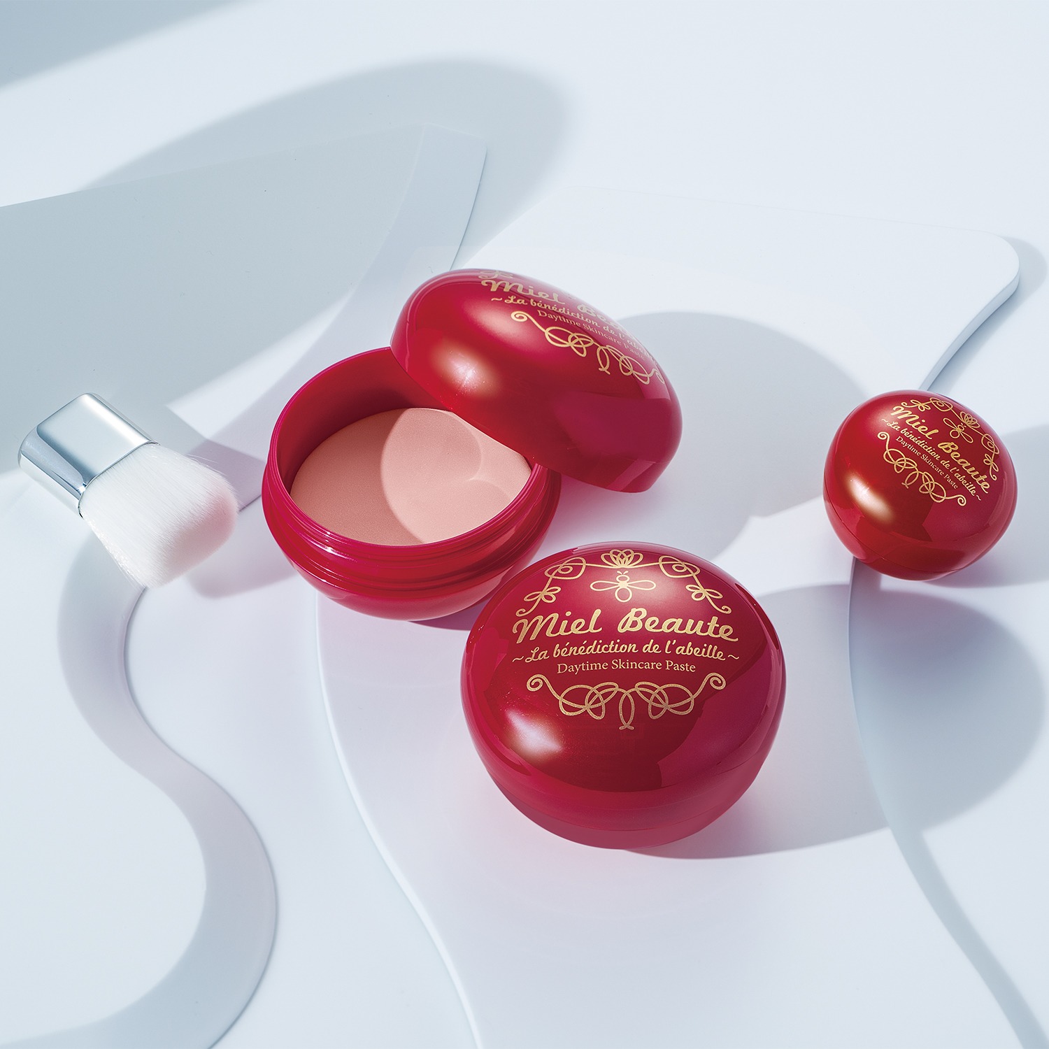 ミエルボーテ つやめく透明感を演出する ももいろヴェール デイタイム スキンケアペースト ＜ピンク＞ ２個増量セット