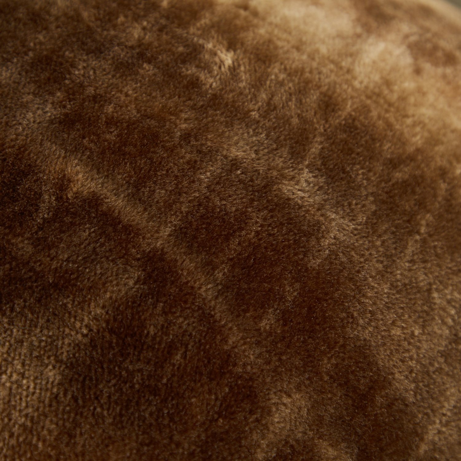 快眠博士 ダブル発熱で極上の暖かさ カルドニード・ノッテ３ リッチファー風クッション ＜６３×６３ｃｍ＞