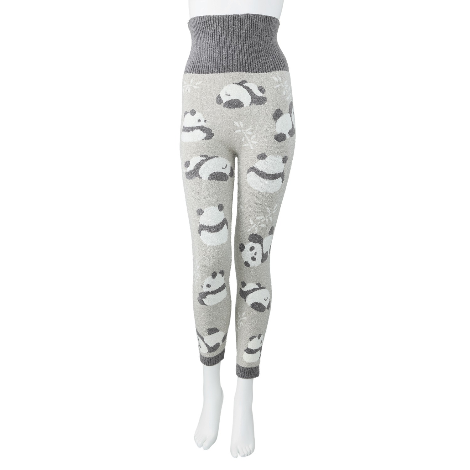 福助 マシュマロタッチ 腹巻き一体型 ロングパンツ ＜モコパン＞