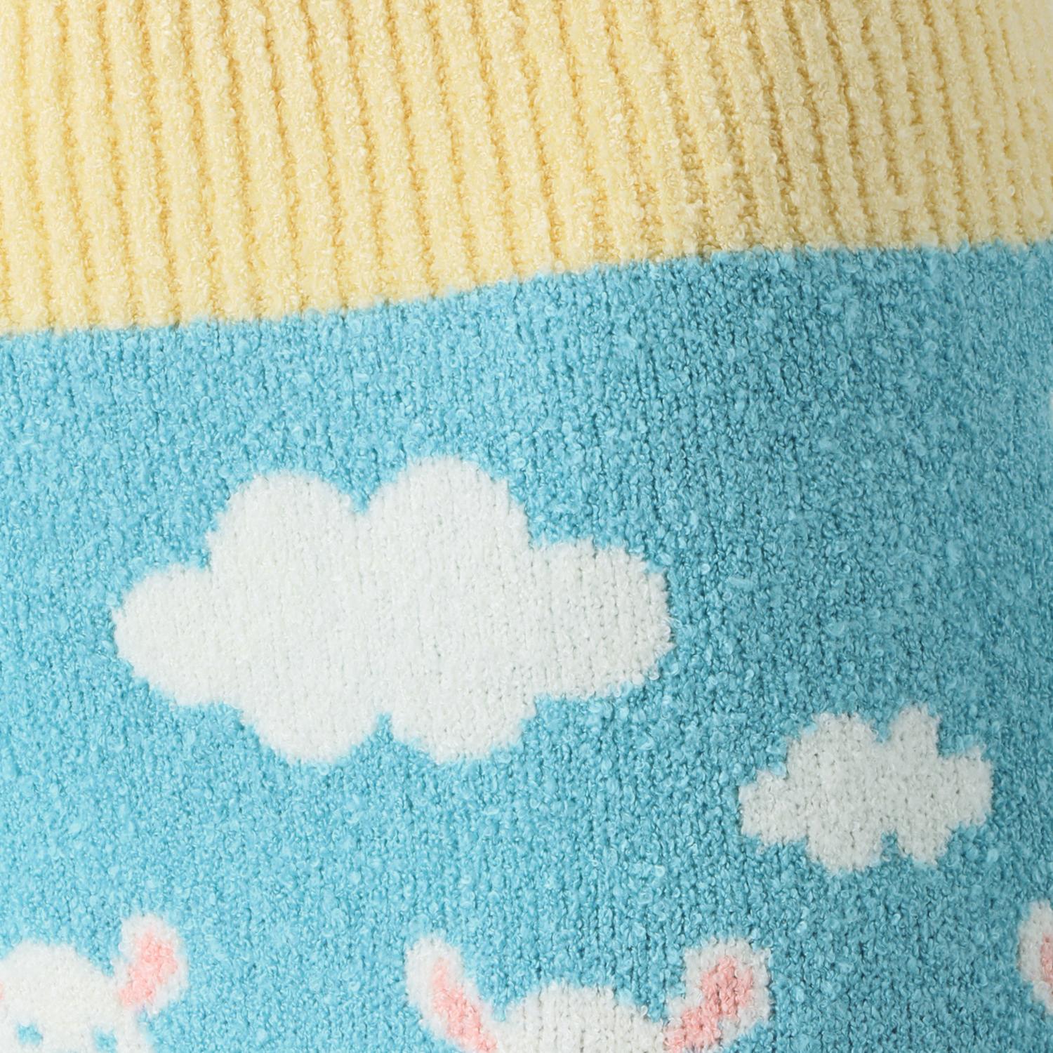 福助 マシュマロタッチ 腹巻き一体型 ロングパンツ ＜モコパン＞