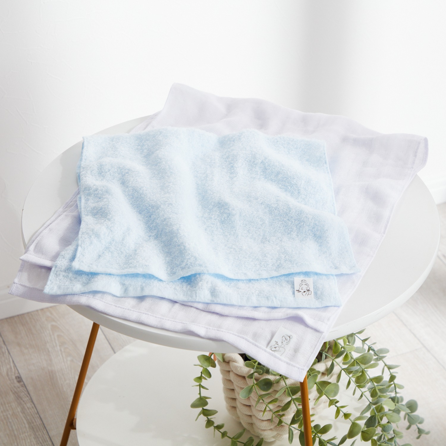 おぼろタオル 専顔タオル＆ 専身タオルセット