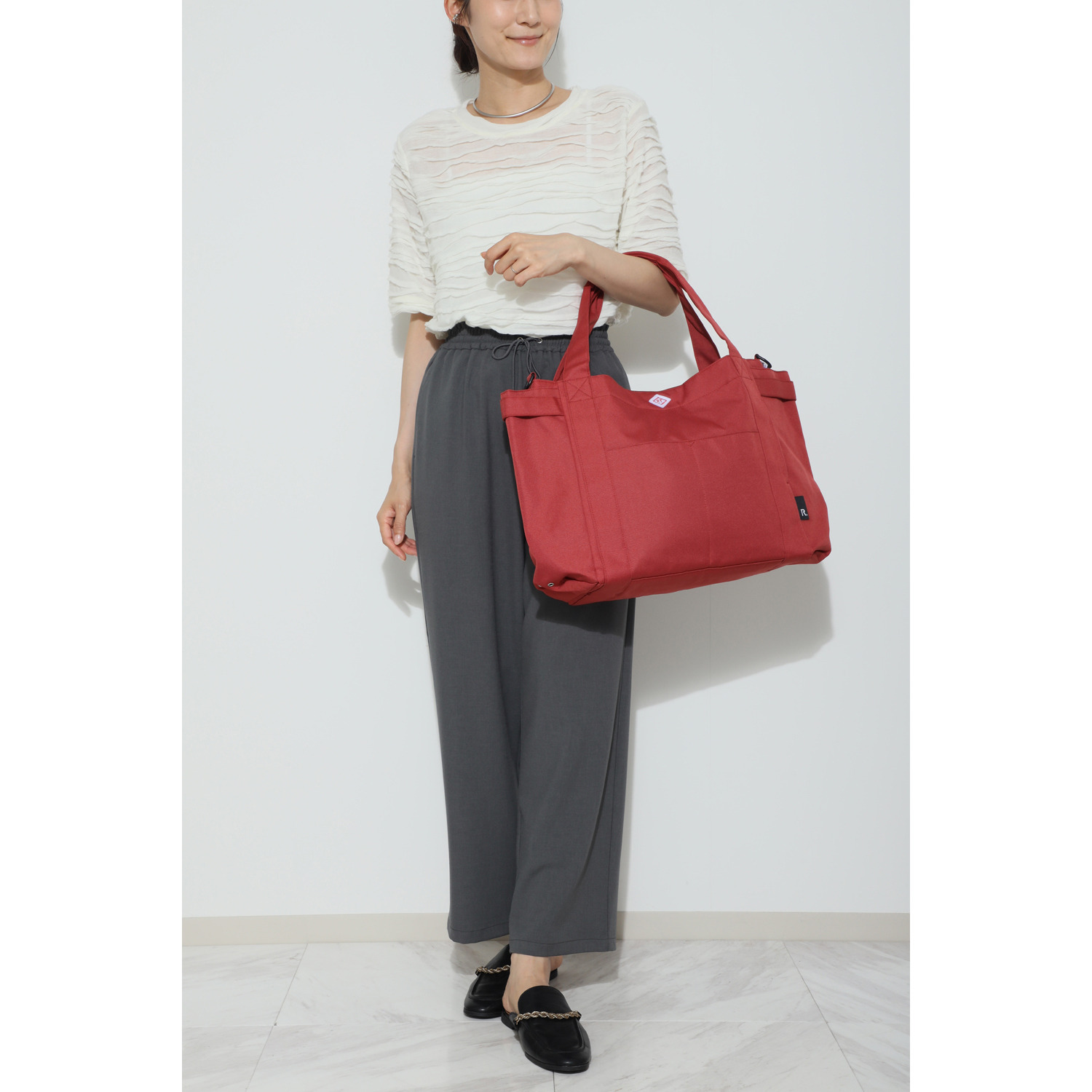 ルートート サイドポケットが便利！ 軽量Ａ４トートバッグ