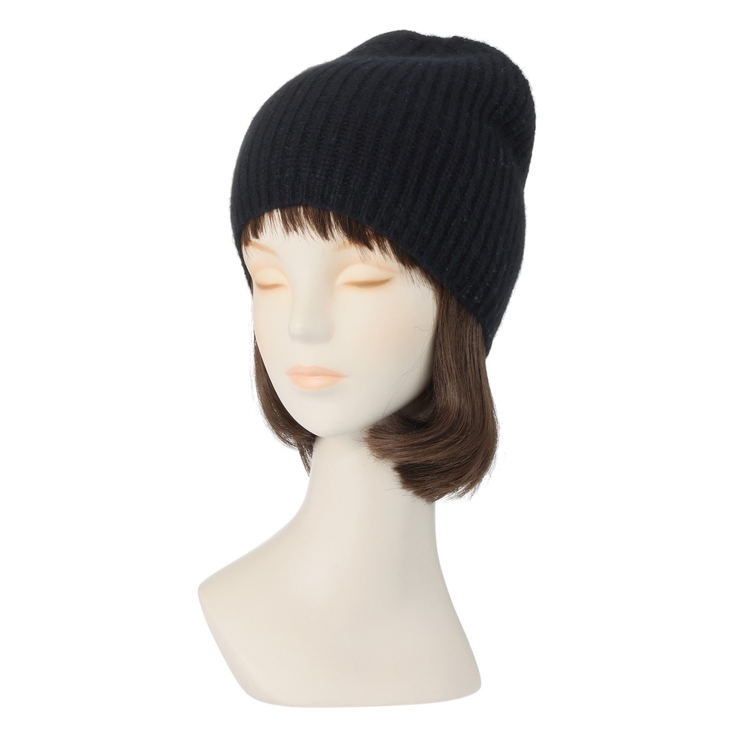 ティエドゥール 内モンゴル産 アルバスカシミヤ１００％ ニットキャップ