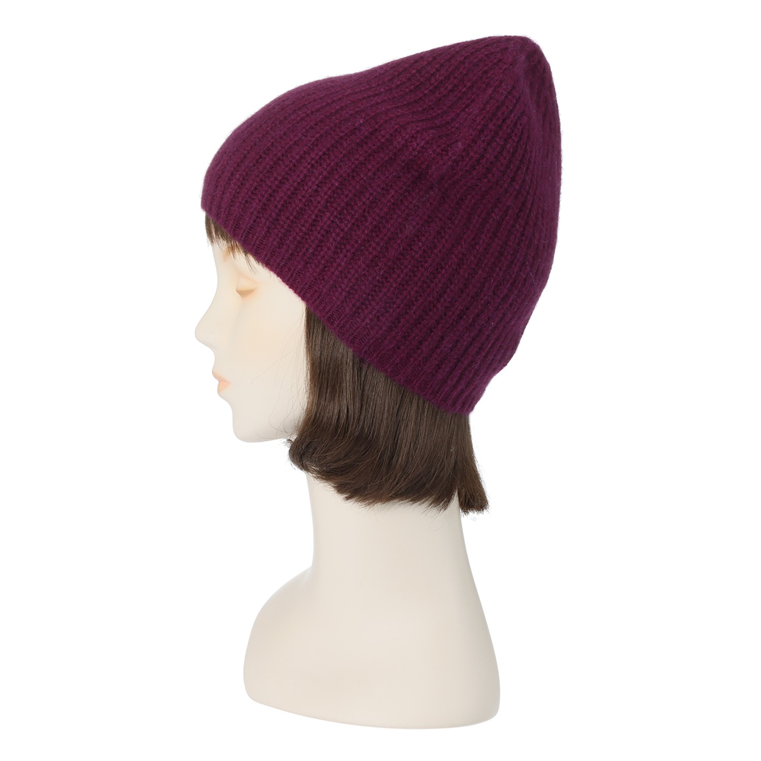 ティエドゥール 内モンゴル産 アルバスカシミヤ１００％ ニットキャップ