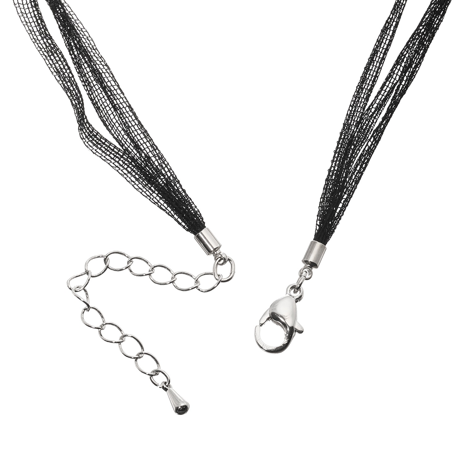 坂本これくしょん シースルー ロングネックレス ＜黒色＞