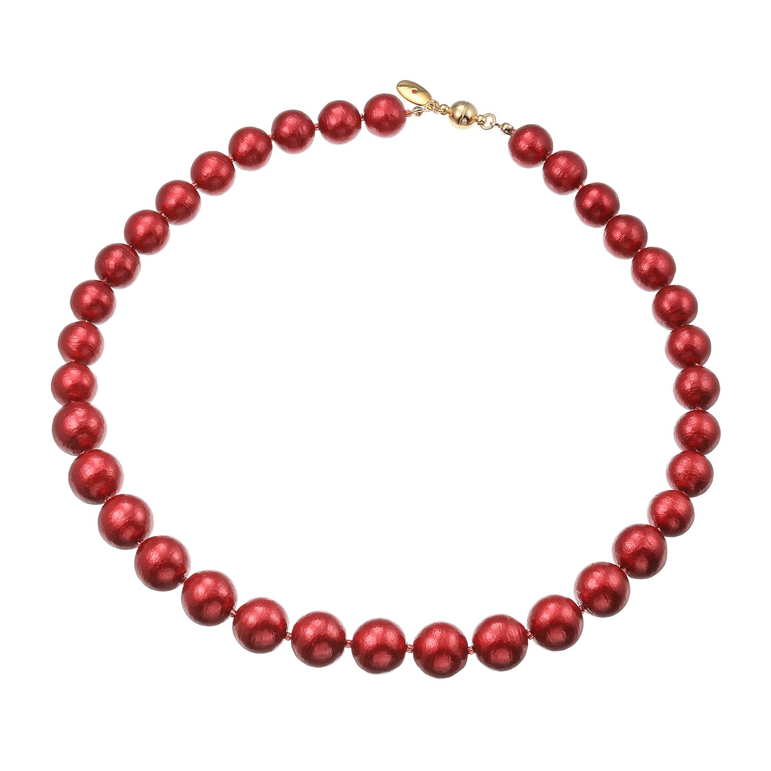 フィールコットンパール コットンパール グラデーション ネックレス