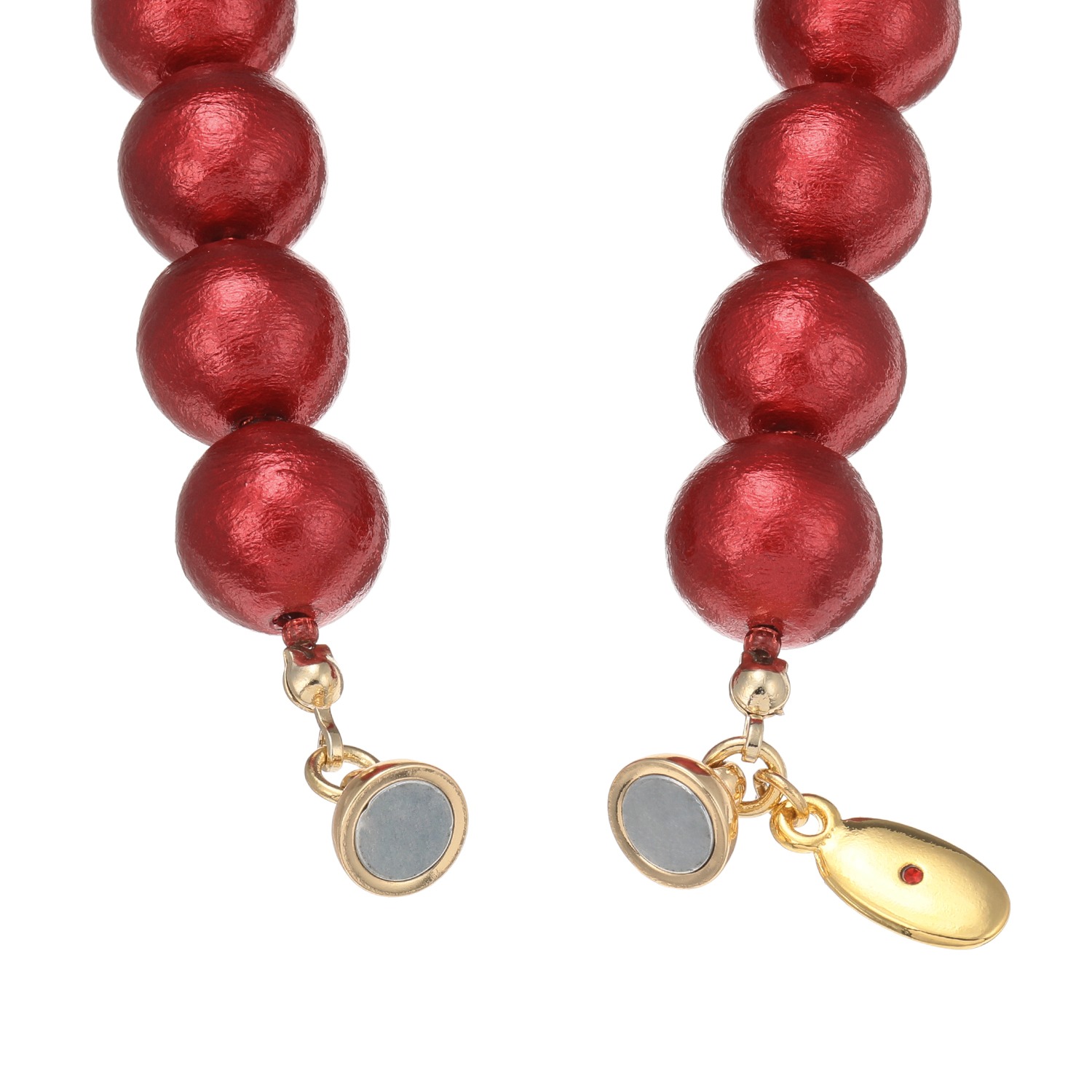 フィールコットンパール コットンパール グラデーション ネックレス