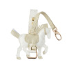 ホワイ “ハーネスホース” モノグラム 馬モティーフ グローブホルダー