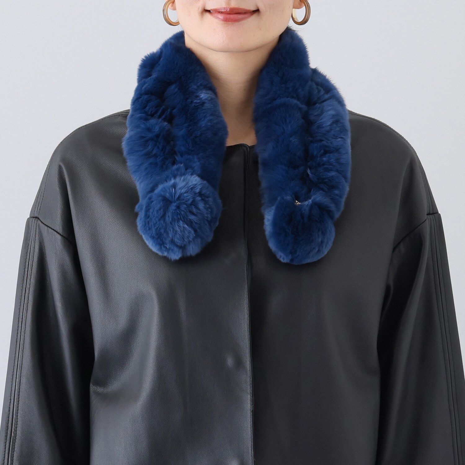 ミラ・ショーン チャーム付 レッキスマフラー