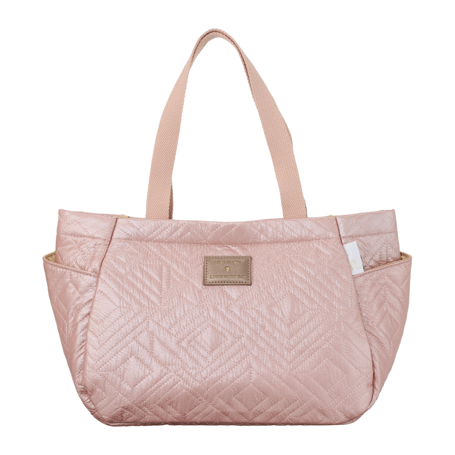 ルートート バッグインバッグ機能で 中身の整理整頓が可能！ 大人キルティング デリトートバッグ