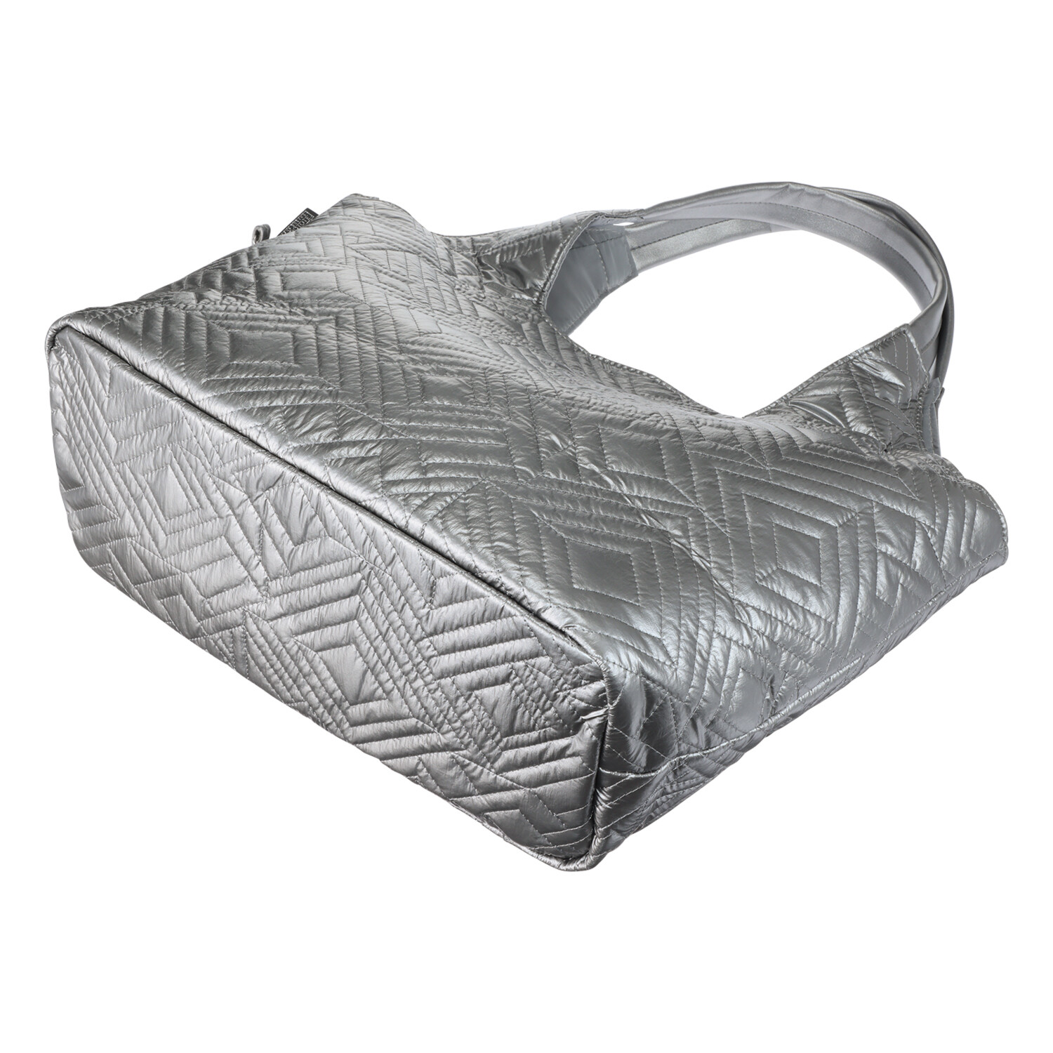 ルートート バッグインバッグ機能で 中身の整理整頓が可能！ Ａ４サイズが入る 大人キルティング ラウンドトートバッグ