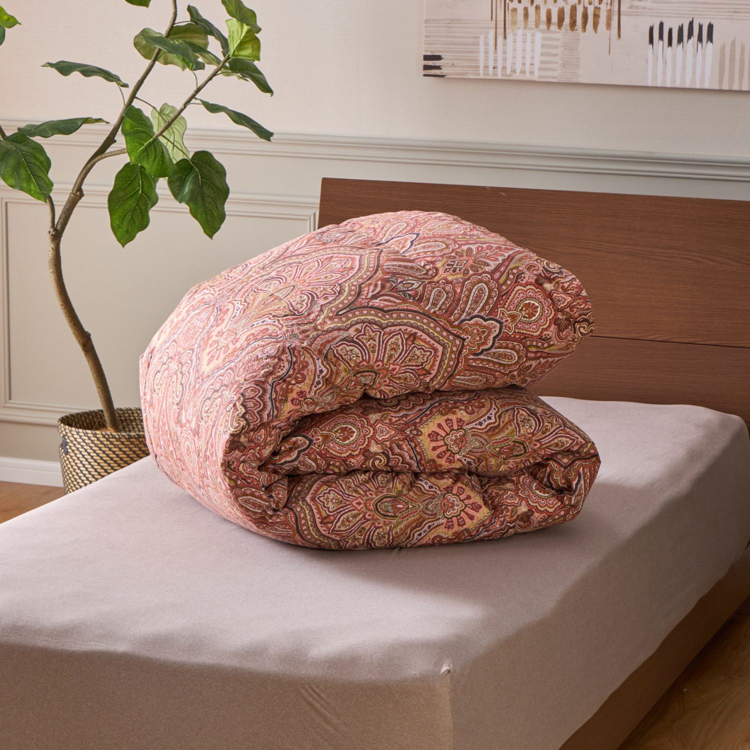 西川 驚異のダウンパワー４００ 厳選フランス バーバリーダウン９３％ 防ダニ＆綿１００％生地 羽毛掛けふとん ＜シングル＞