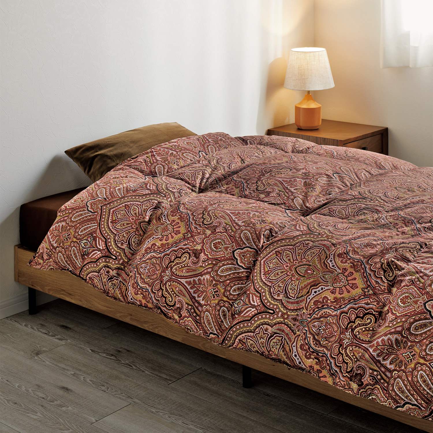 西川 驚異のダウンパワー４００ 厳選フランス バーバリーダウン９３％ 防ダニ＆綿１００％生地 羽毛掛けふとん ＜シングル＞