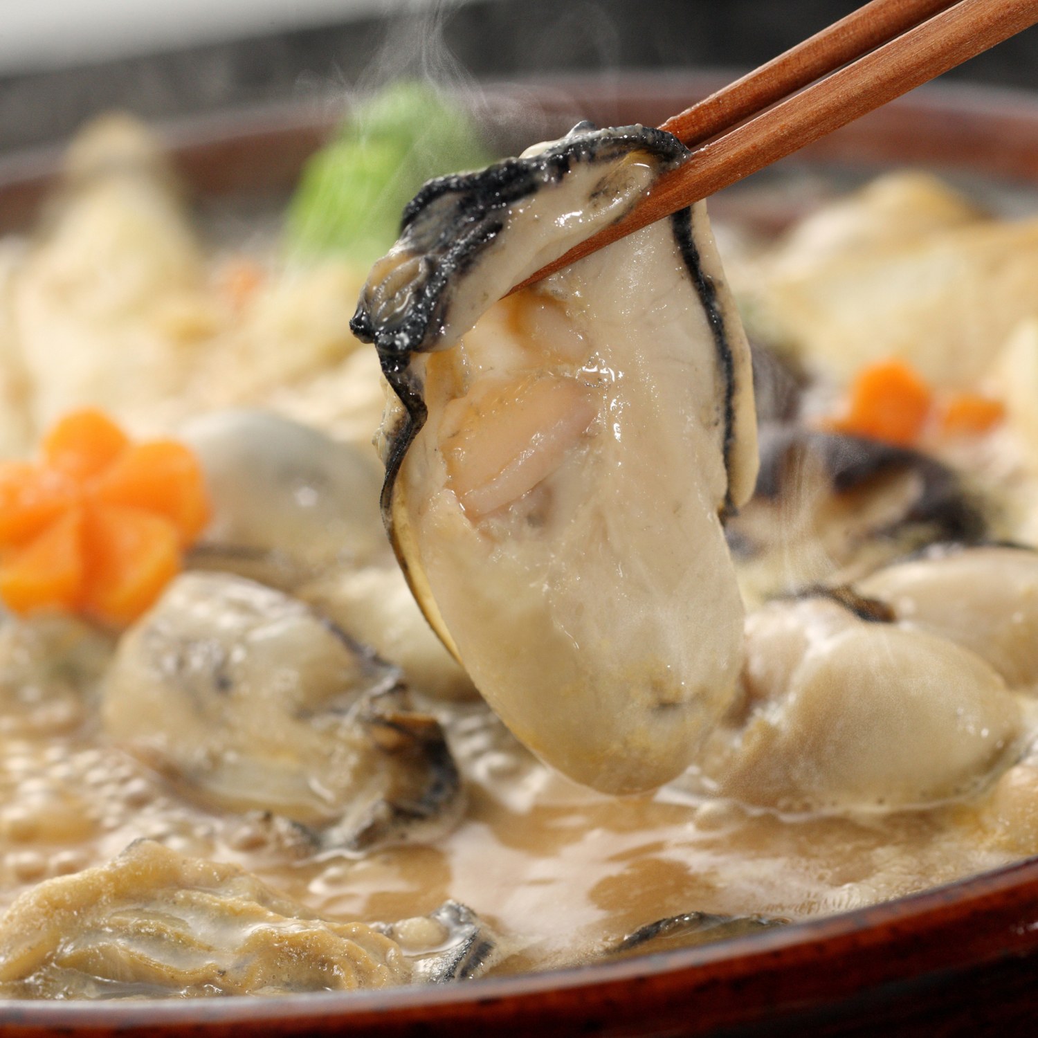 甘くてとろける味わい！ 「地御前牡蠣」の 土手鍋セット