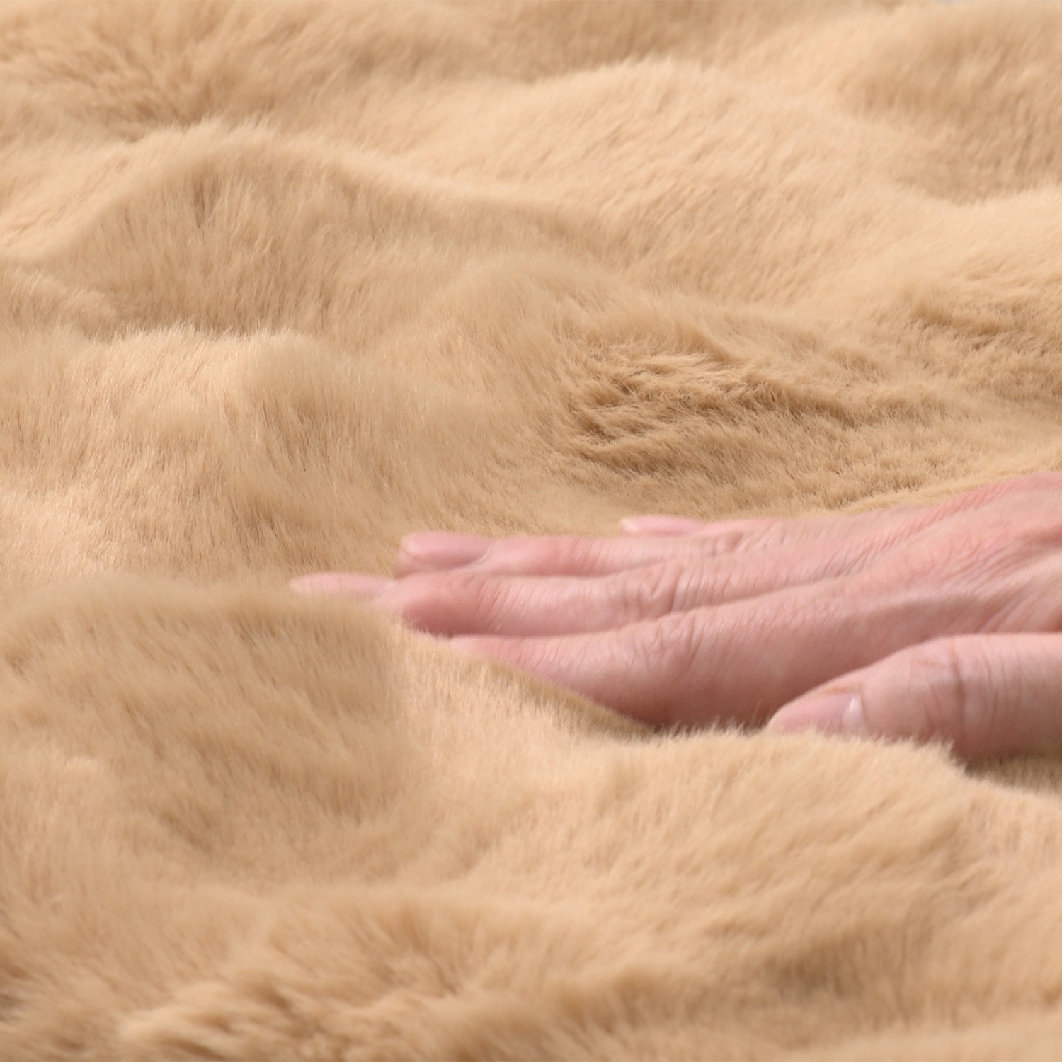 ソファーの座面に敷いて 快適な座り心地復活！ なめらかふわふわ ファータッチ 復活ソファーシート ＜２人掛用＞