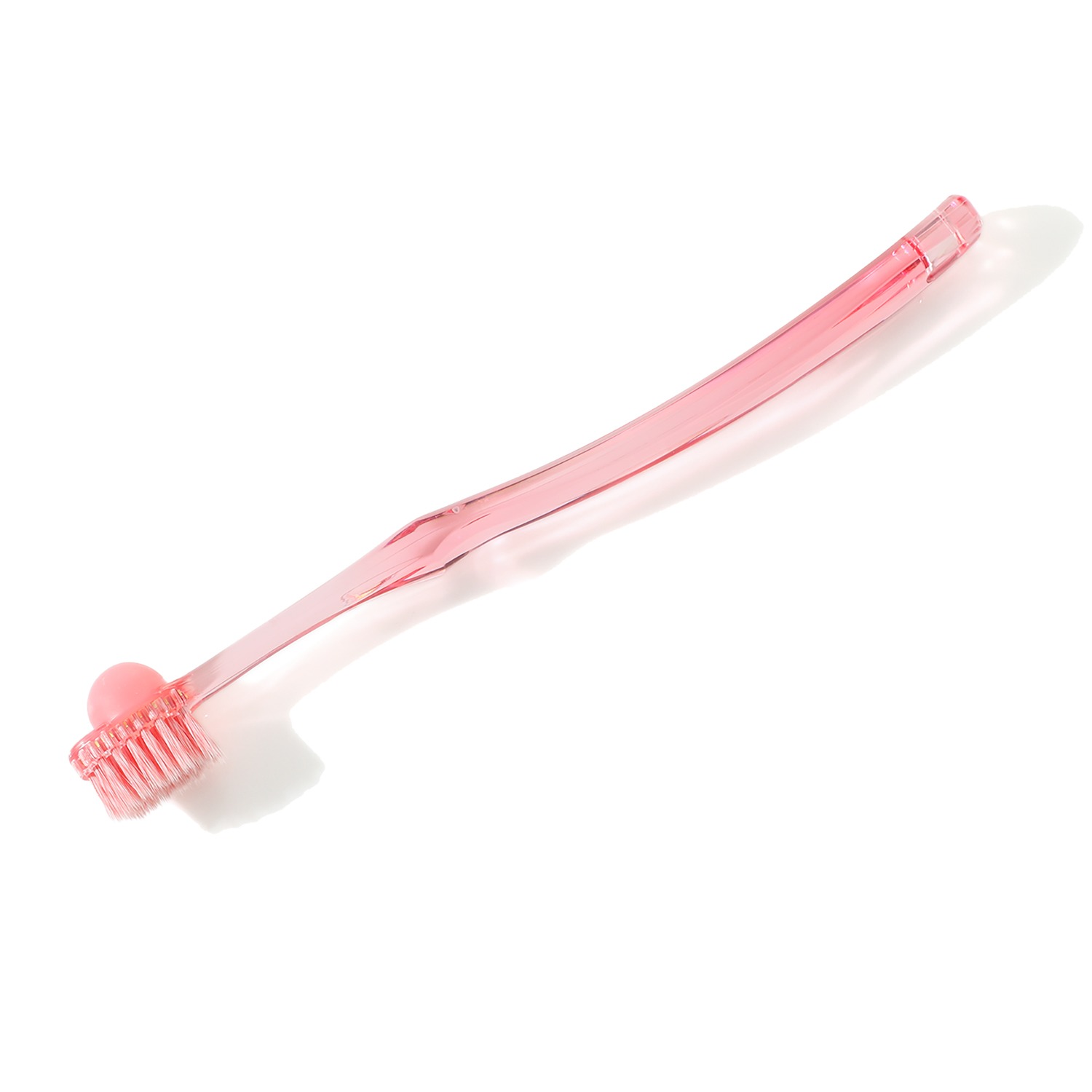 毎日の歯磨きで 口腔内ストレッチ・ 開口トレーニング・ フェイスライン周りの 筋肉をケア！ 画期的なコブ付歯ブラシ コブラシ ３色９本セット