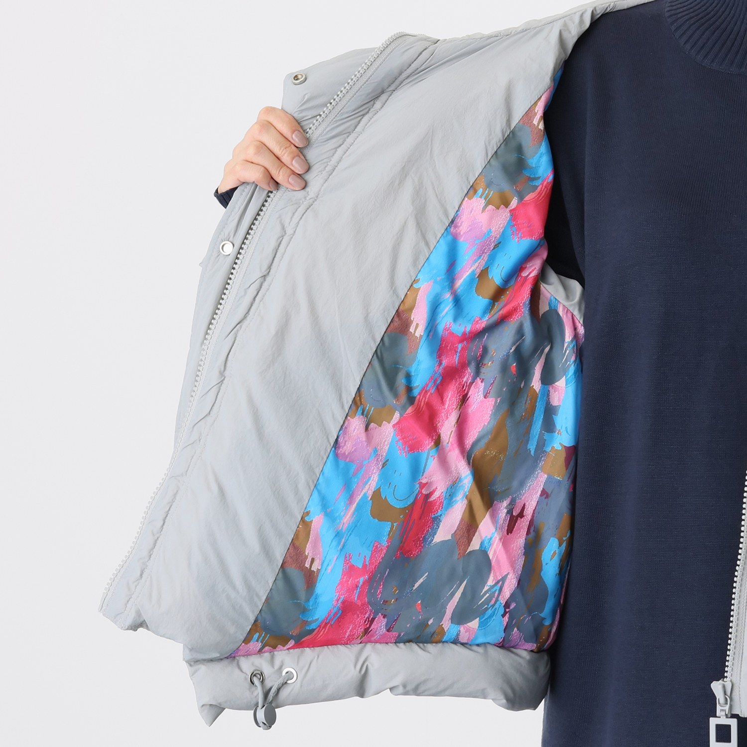 スプーム ショート ダウンジャケット