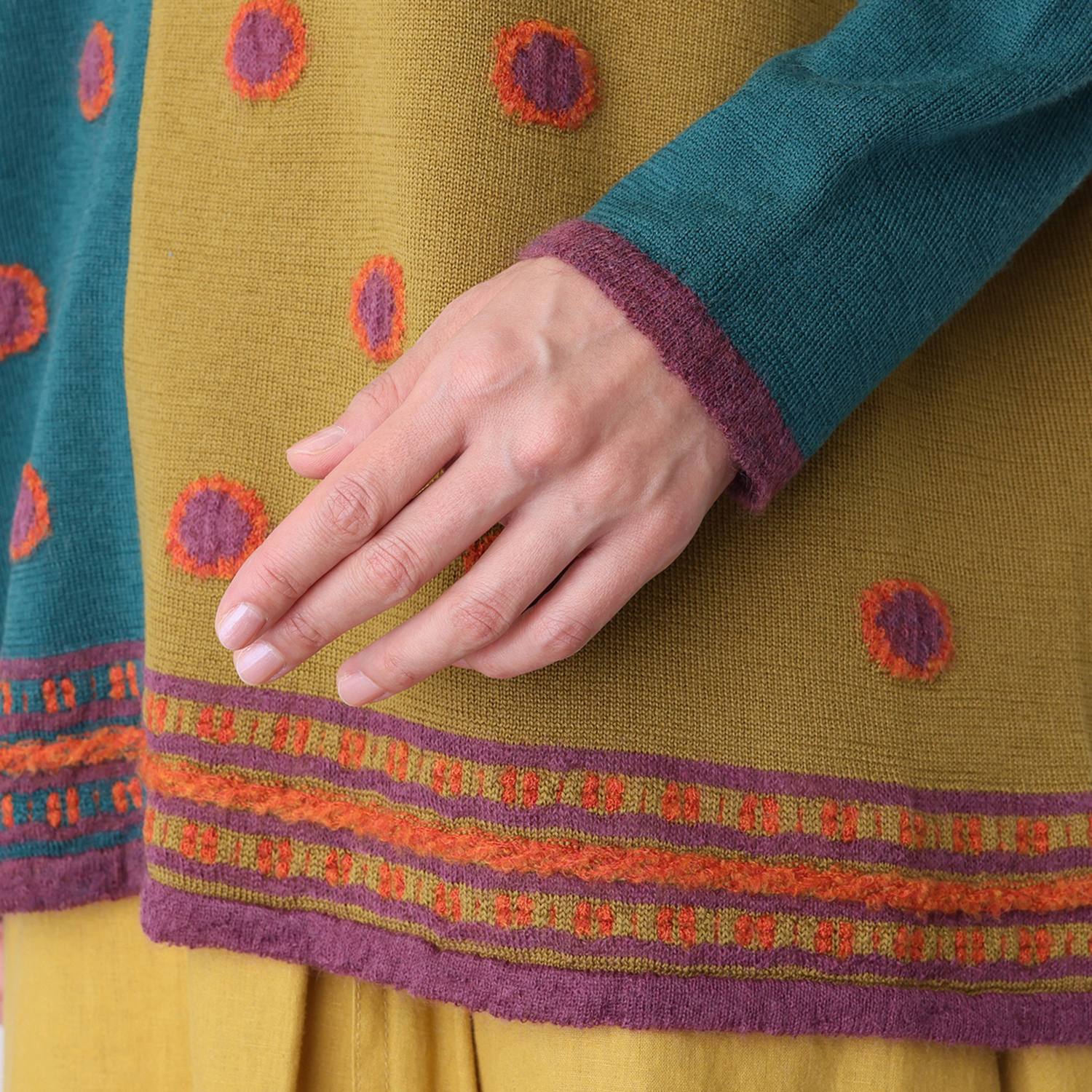 エム　アンド　キョウコ ドットデザイン プルオーバー