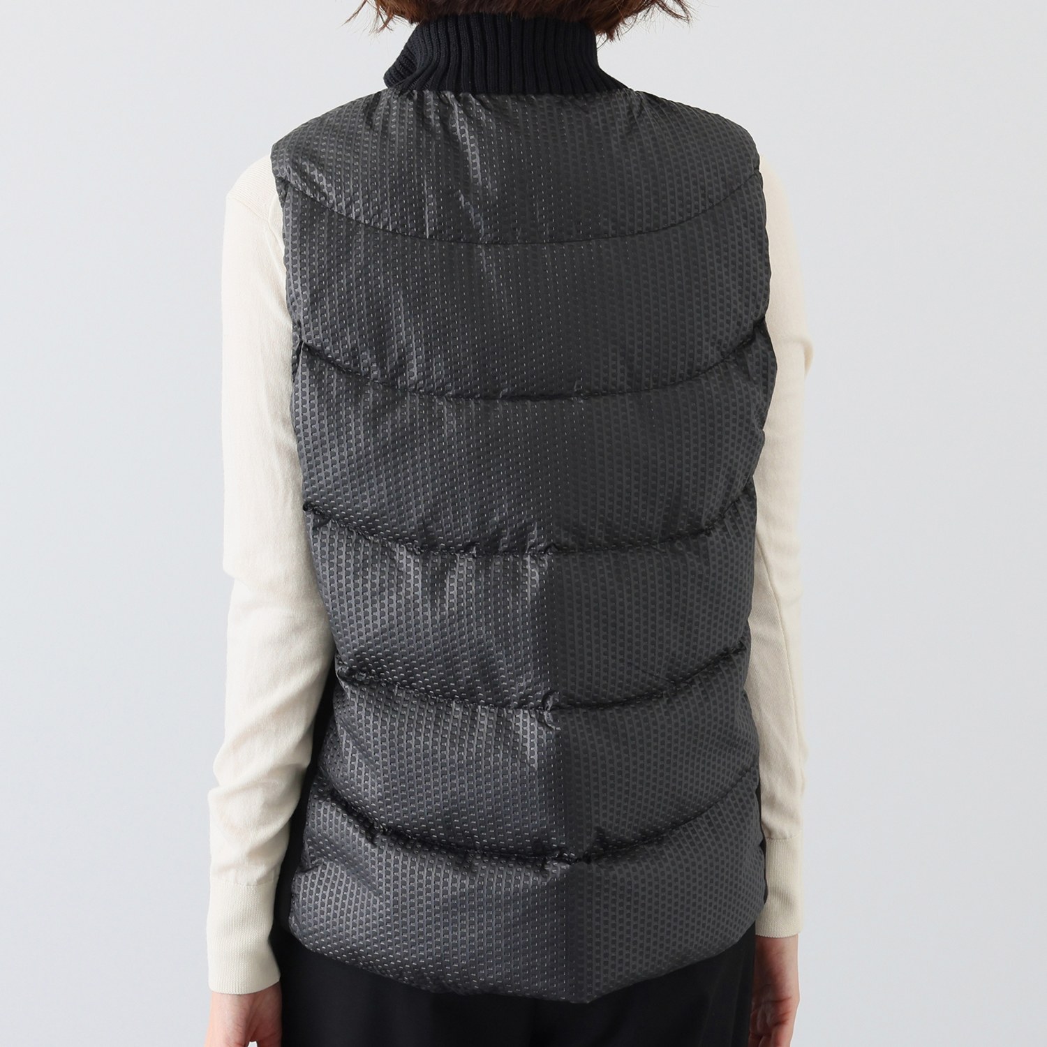 アリュメット ドッキングデザイン ダウンベスト