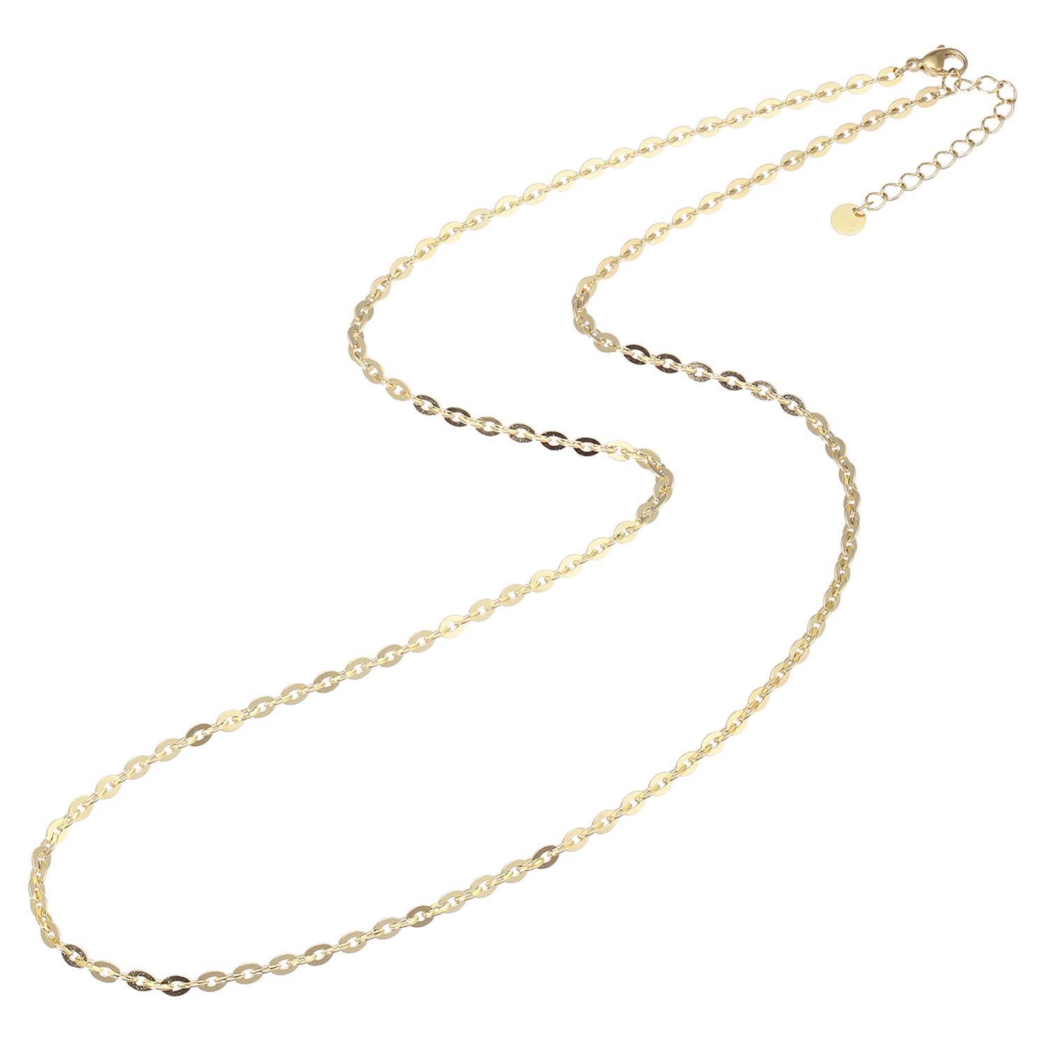 ラフィナリスタ サージカルステンレス シャイニーペタルチェーン ロングネックレス