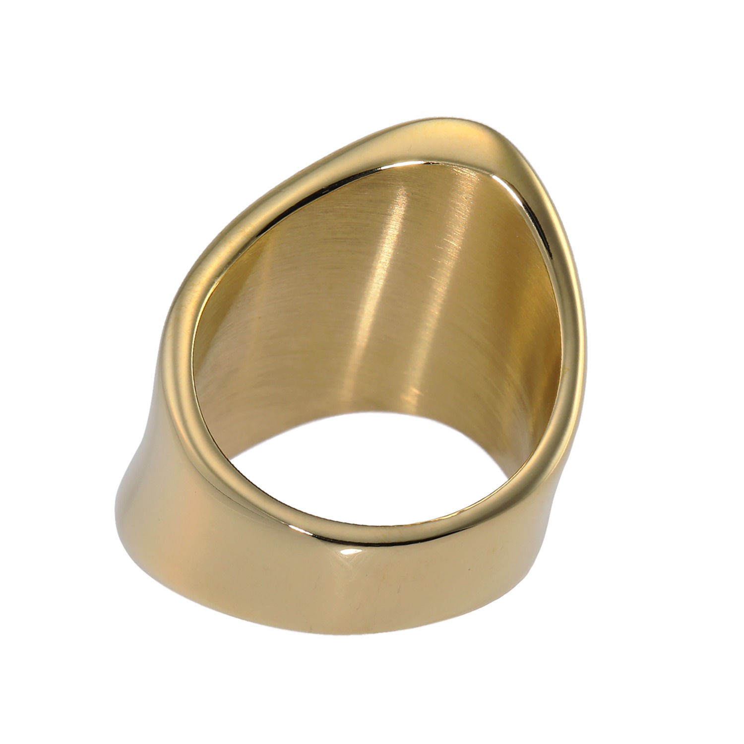 ラフィナリスタ サージカルステンレス ウェーブデザイン ワイドリング