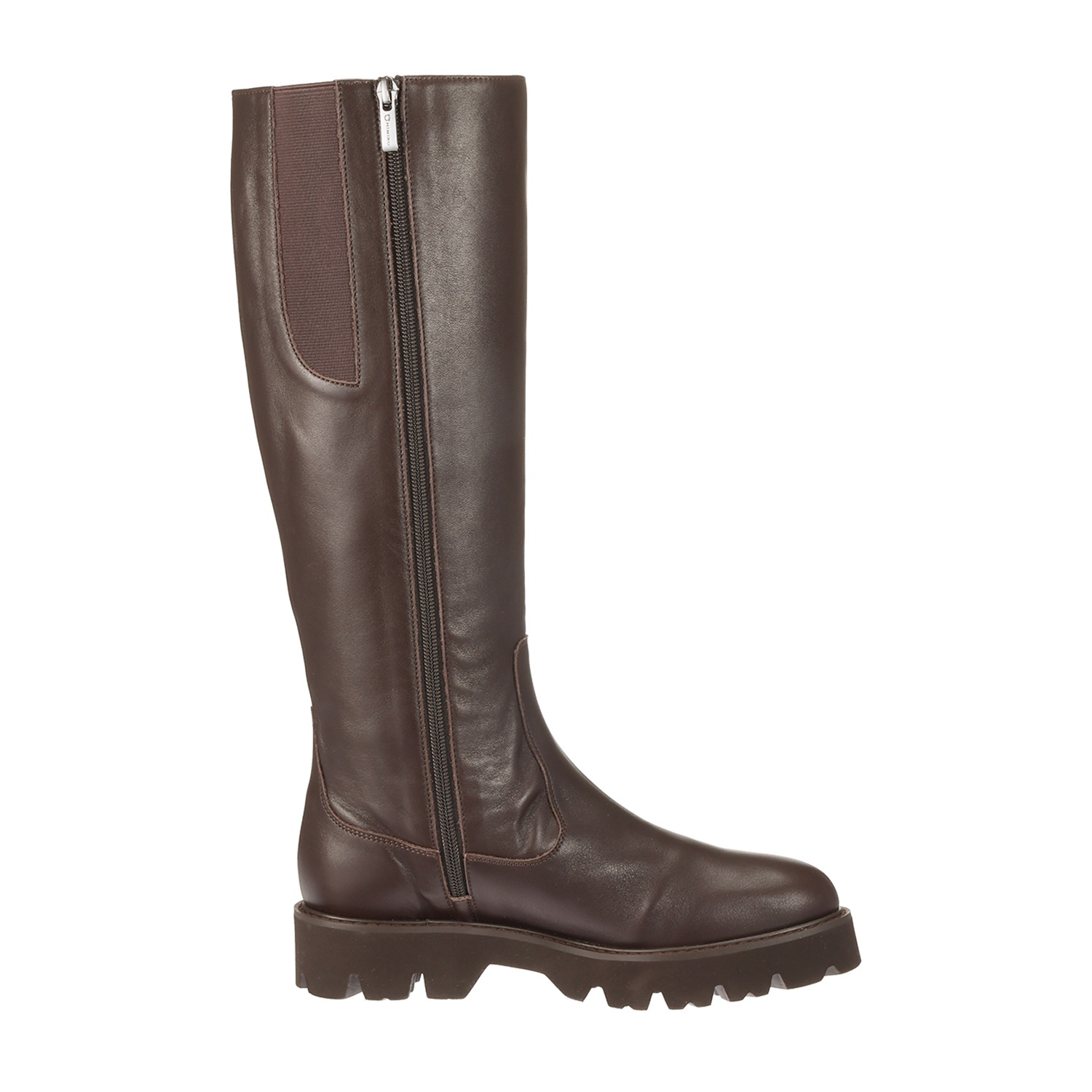 卑弥呼 はっ水　牛革 トラックソール ロングブーツ