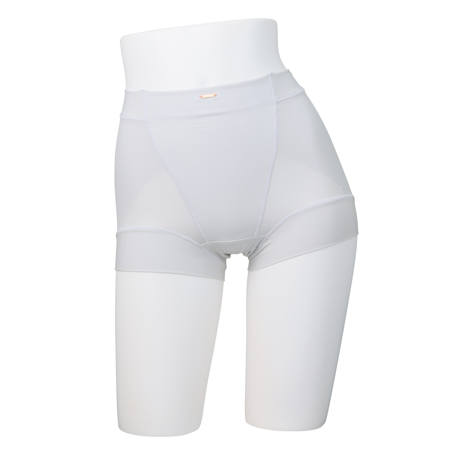 サラコレクション 着ていて気持ちいい ３６０度からサポート 綿混フレックスムーブ 一分丈ガードル