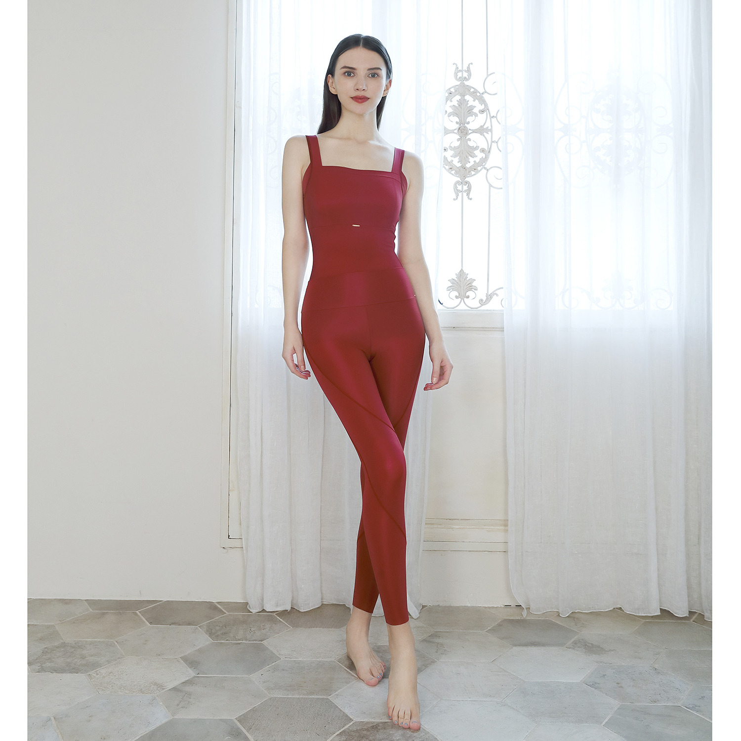 サラコレクション 着ていて気持ちいい ３６０度からサポート 綿混フレックスムーブ ガードルレギンス